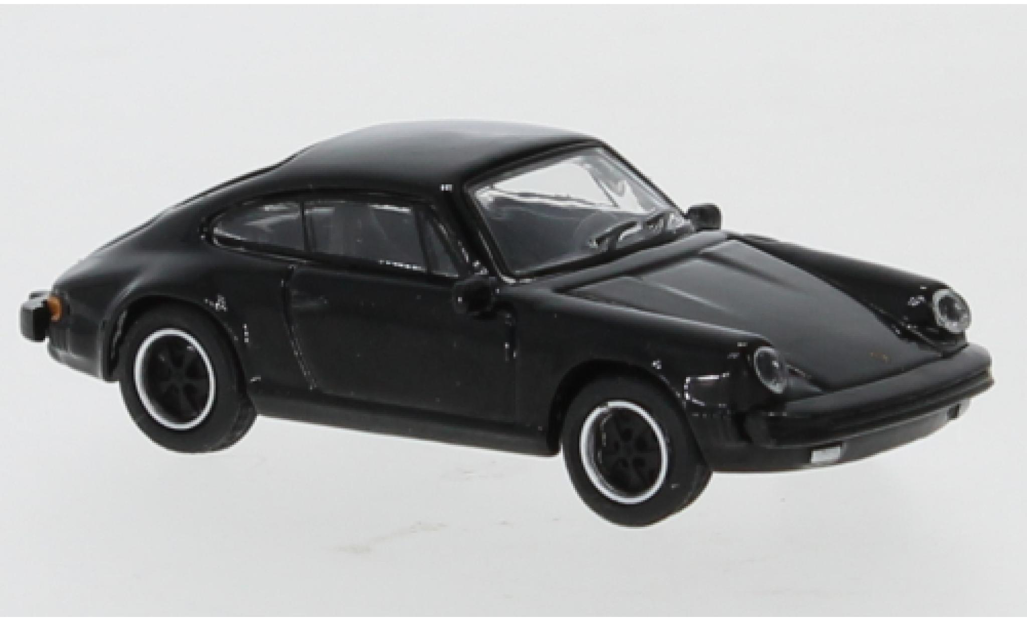 Porsche 911 1/87 Schuco 3.2 zwart modelauto