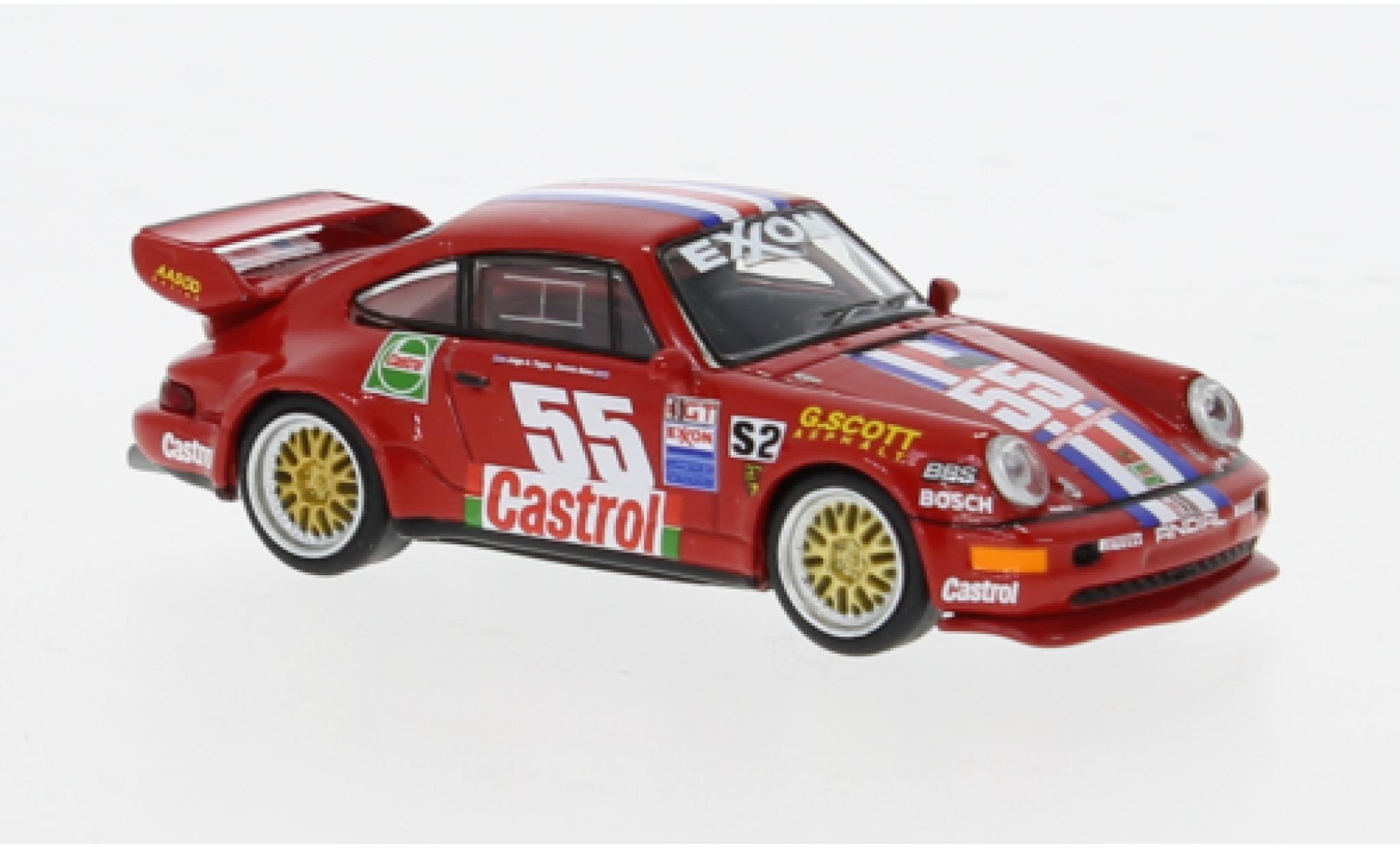 Porsche 964 1/64 Schuco 911  RSR #55 1:64 modelauto