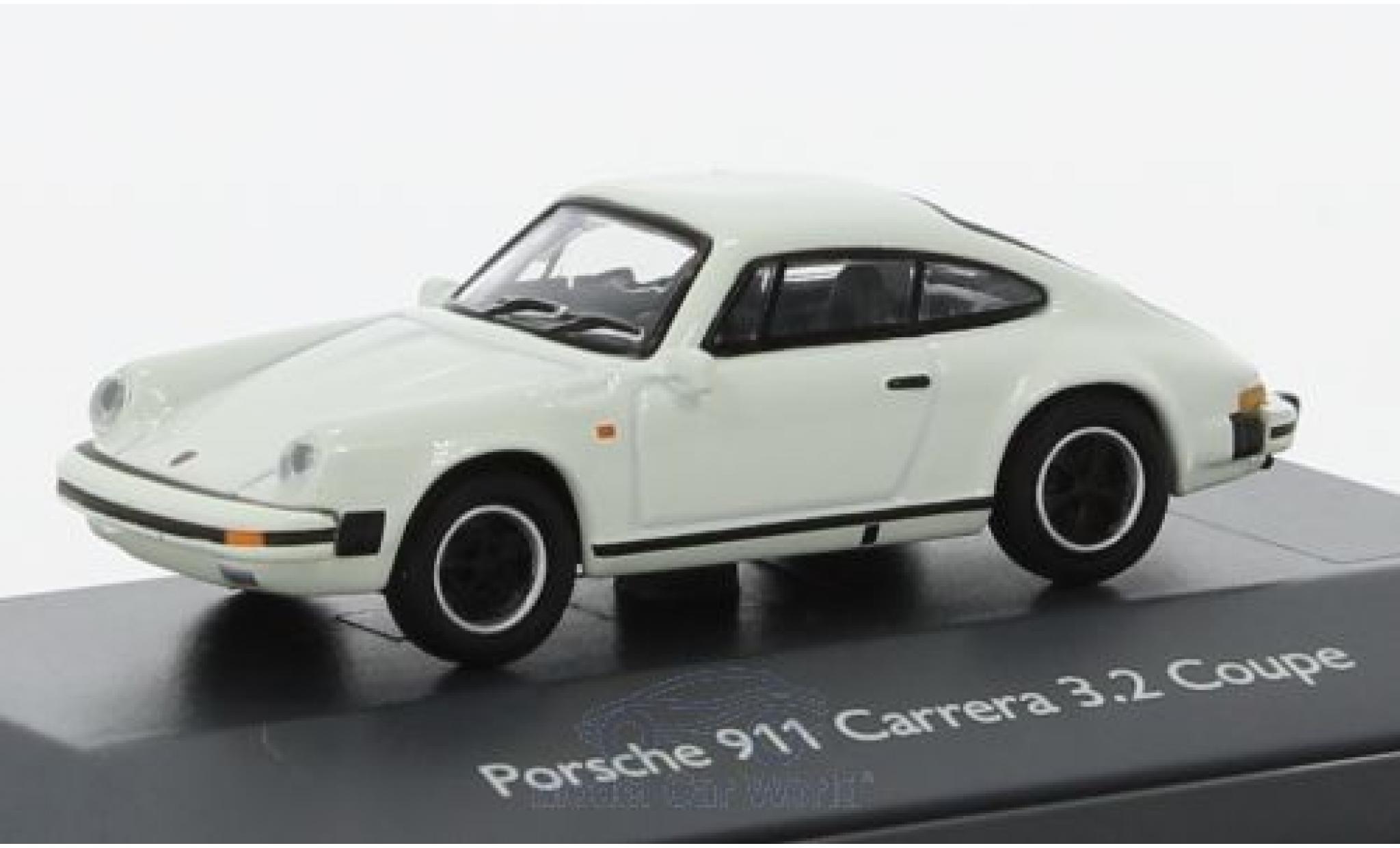 Porsche 911 SC 1/87 Schuco Carrera 3.2 Coupe wit modelauto