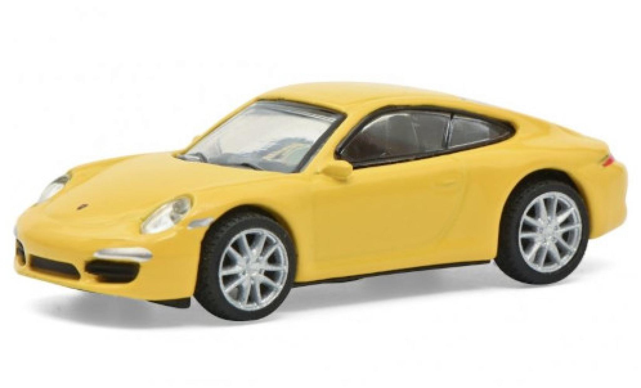 Porsche 991 S 1/87 Schuco 911 Carrera S () geel modelauto