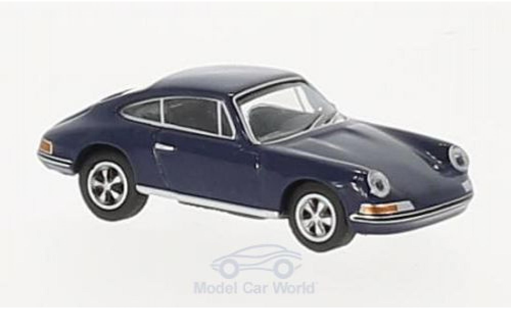 Porsche 911 SC 1/87 Schuco S Coupe blauw modelauto
