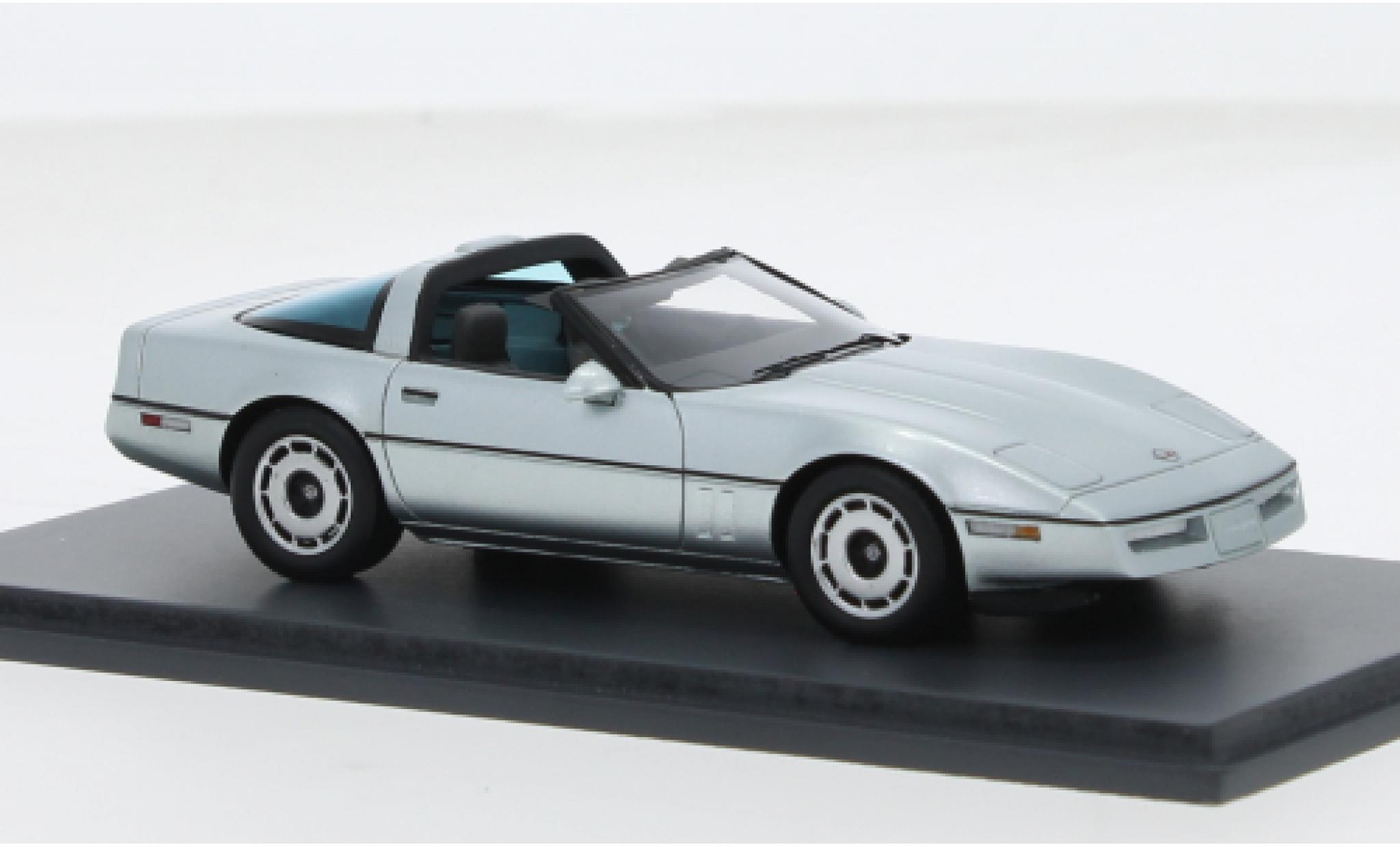 Chevrolet Corvette 1/43 Schuco ProR (C4) grijs 1:43 modelauto