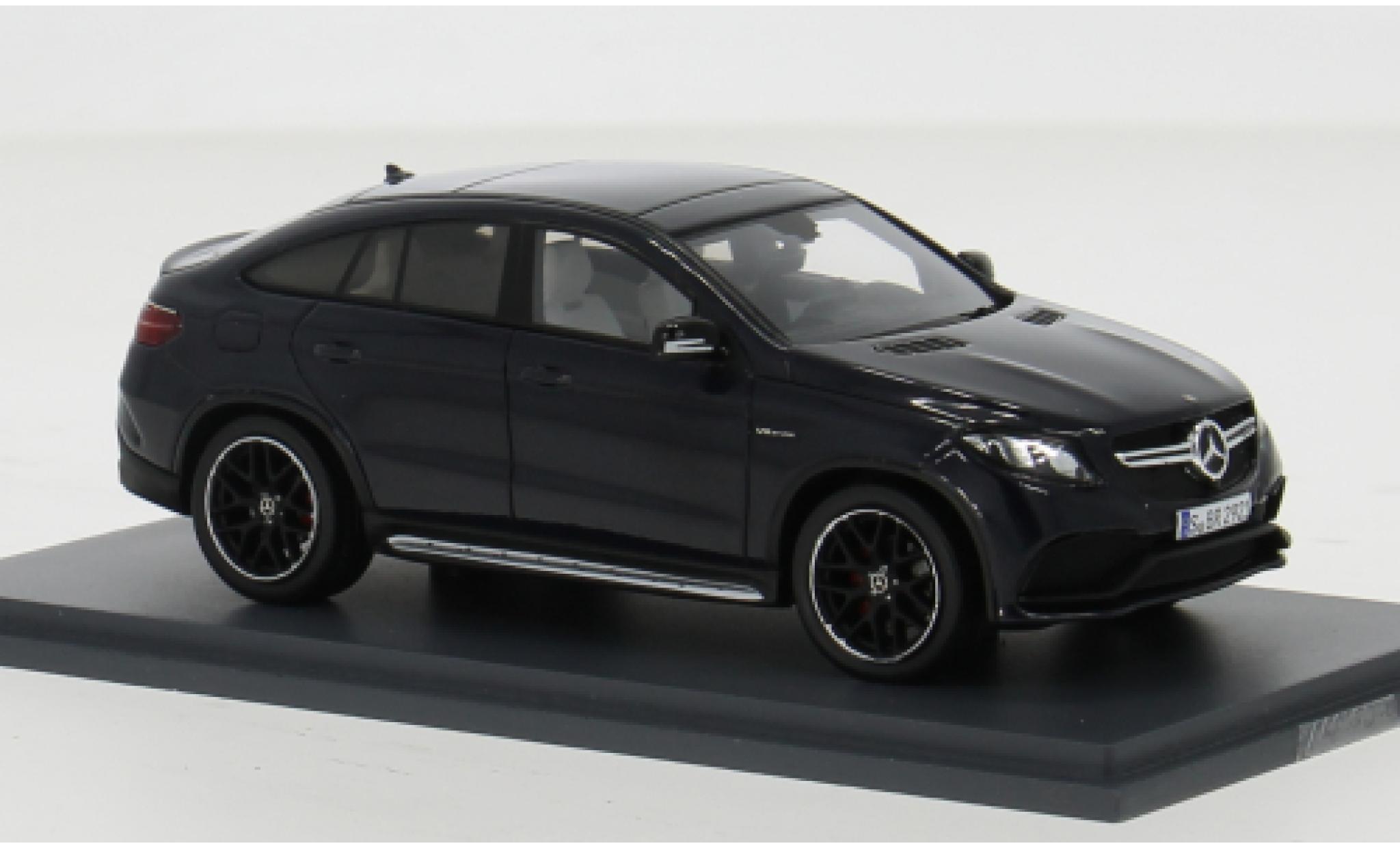 Mercedes Classe GLE 1/43 Schuco ProR GLE 63 Coupe (X253) blauw 2016 1:43 modelauto