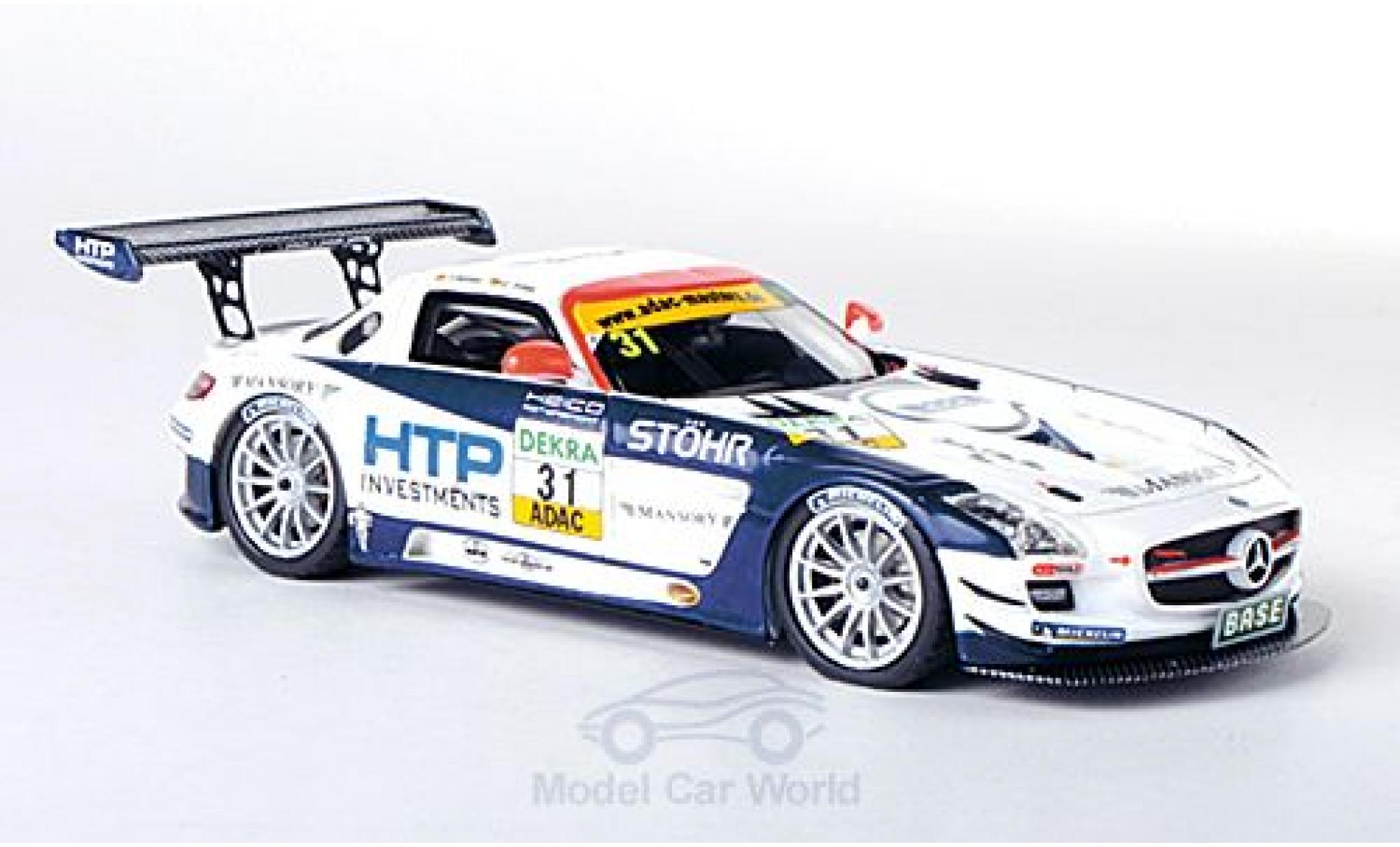 Mercedes SLS 1/43 Schuco AMG GT3 No.31 Heico Motorsport ADAC GT Masters 2011 T.Holzer/C.Tilke modelauto