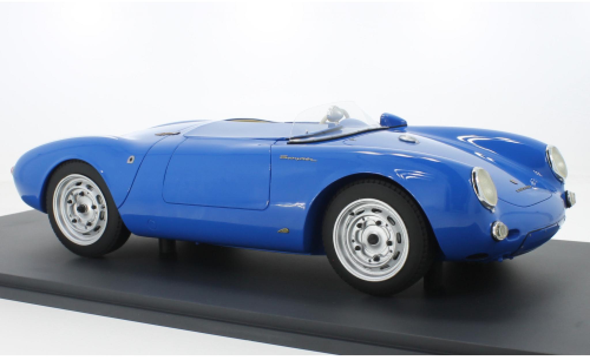 Porsche 550 1/12 Schuco ProR A Spyder blauw 1954 1:12 modelauto