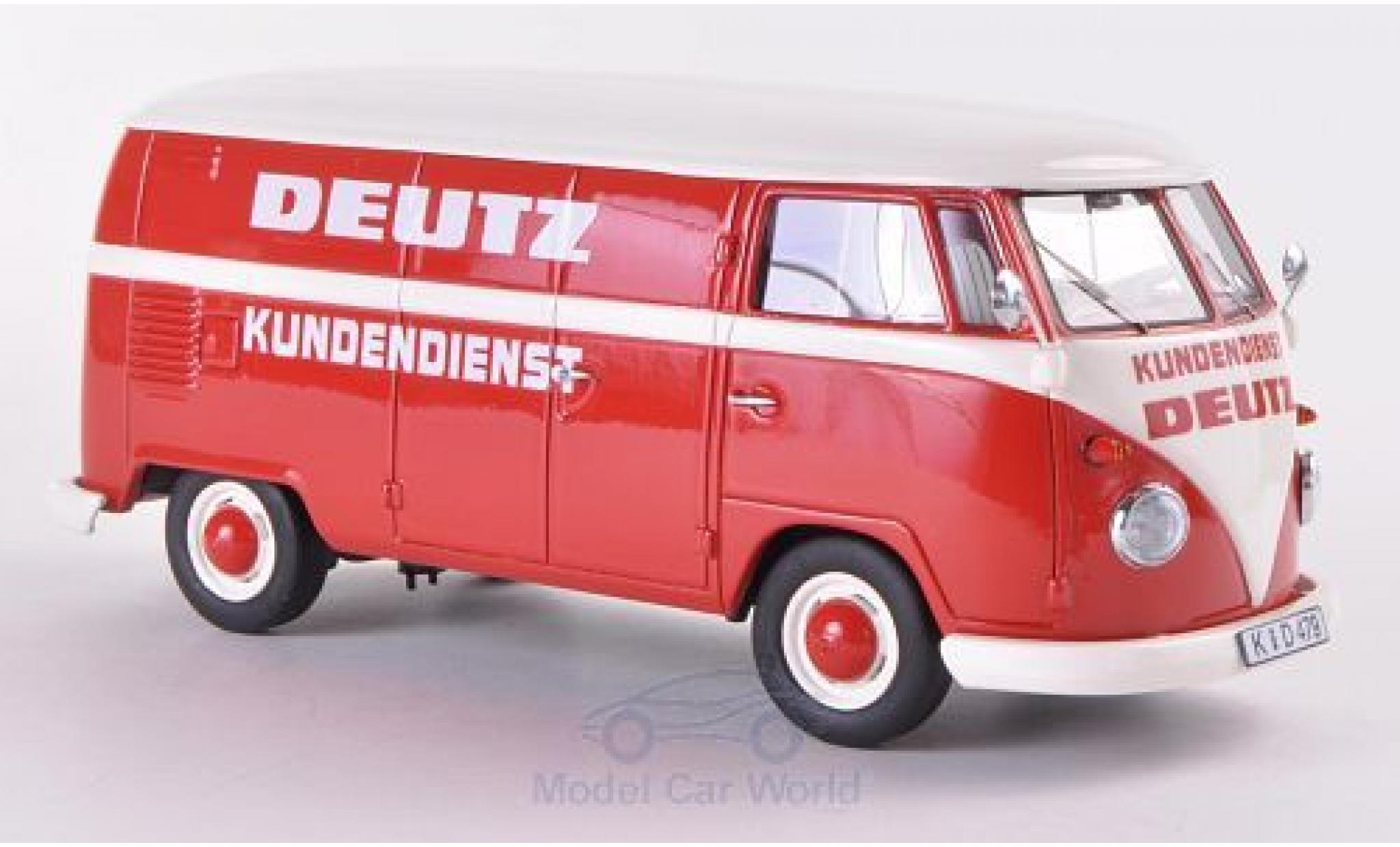 Volkswagen T1 1/18 Schuco Kasten Deutz Kundendienst modelauto