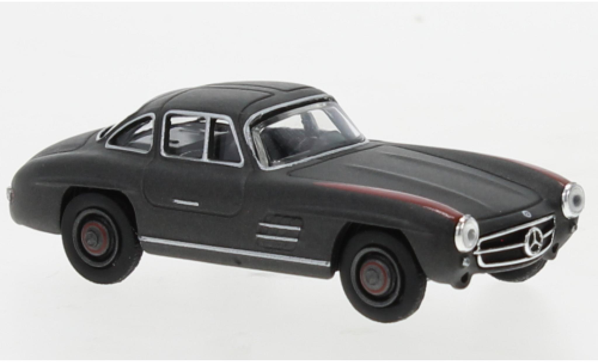 Mercedes 300 1/64 Schuco SL Douane mattanthrazit modelauto
