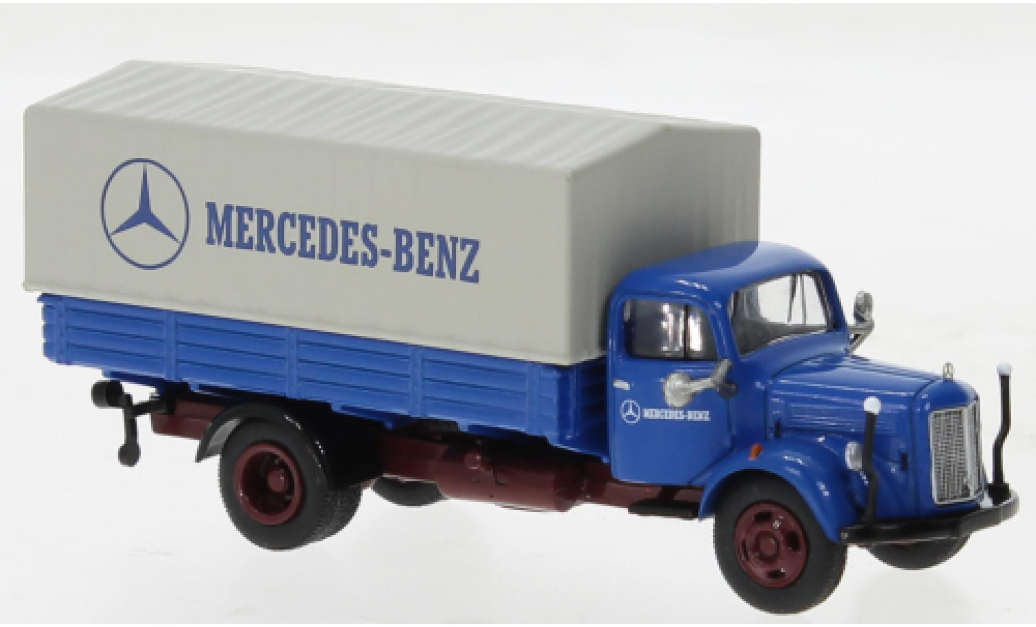Mercedes L3500 1/87 Schuco plateforme -Benz modelauto