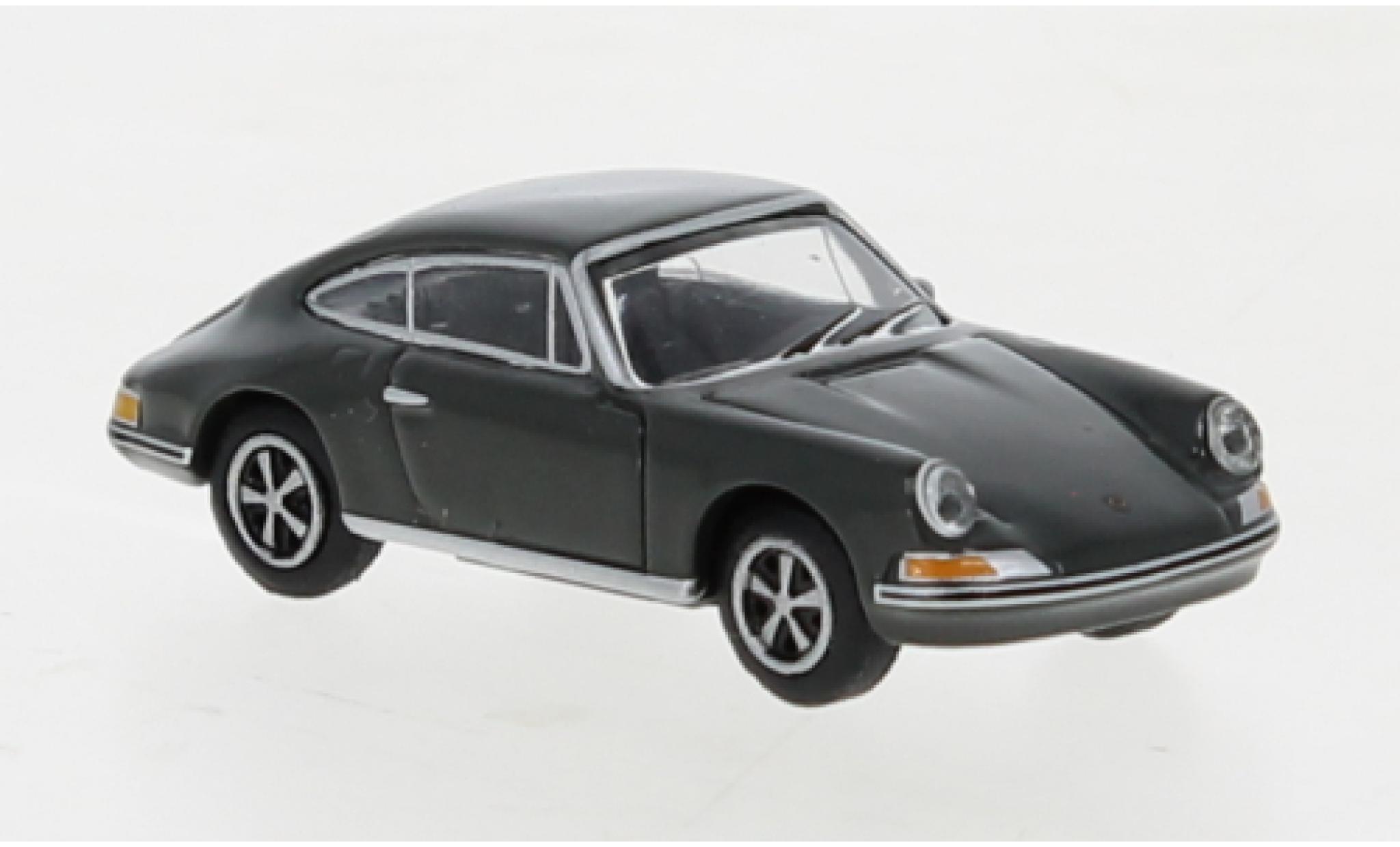 Porsche 911 1/87 Schuco S grijs modelauto