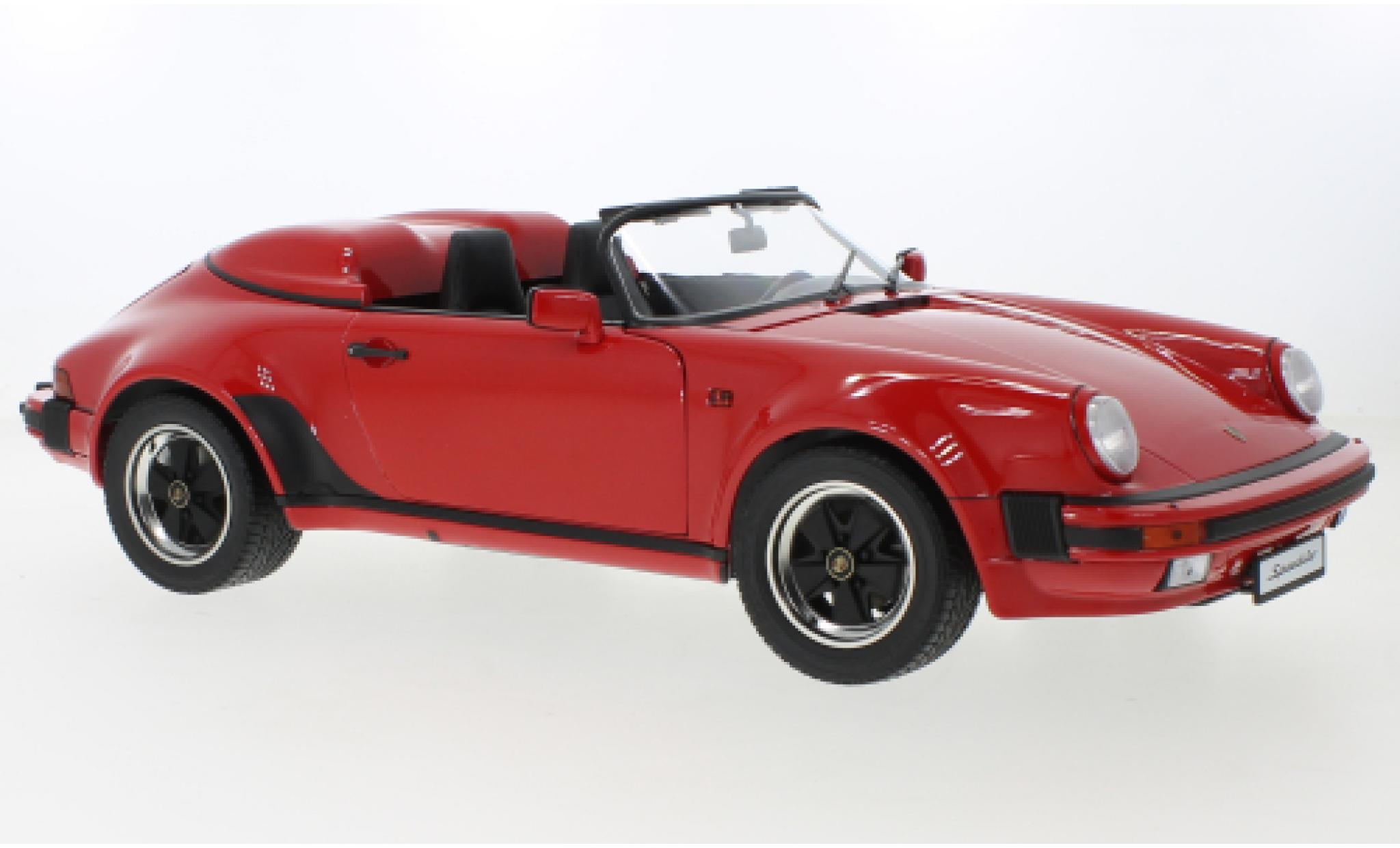 Porsche 930 Speedster 1/12 Schuco 911 rood 1989 modelauto