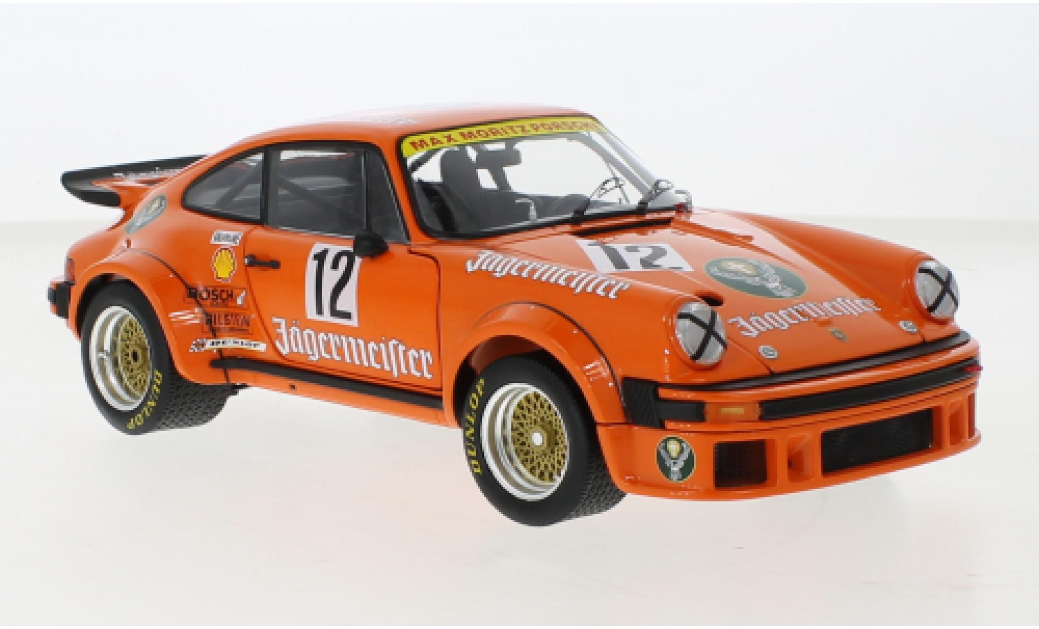 Porsche 934 1976 1/18 Schuco RSR No.12 Max Moritz J&auml;germeister DRM Eifelrennen modelauto