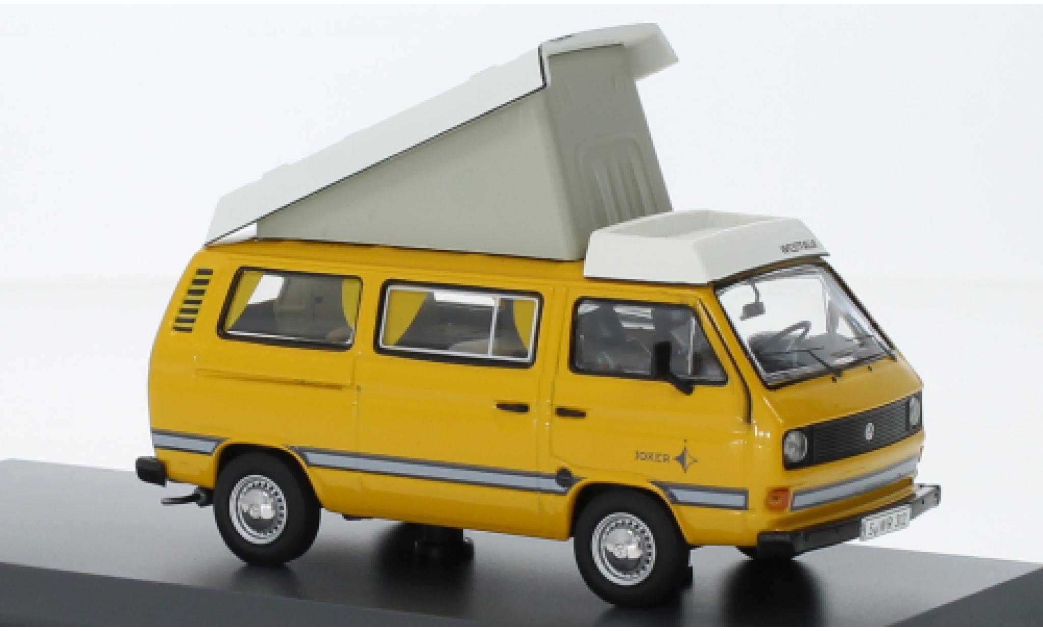 Volkswagen T3 1/43 Schuco a Joker geel 1980 modelauto