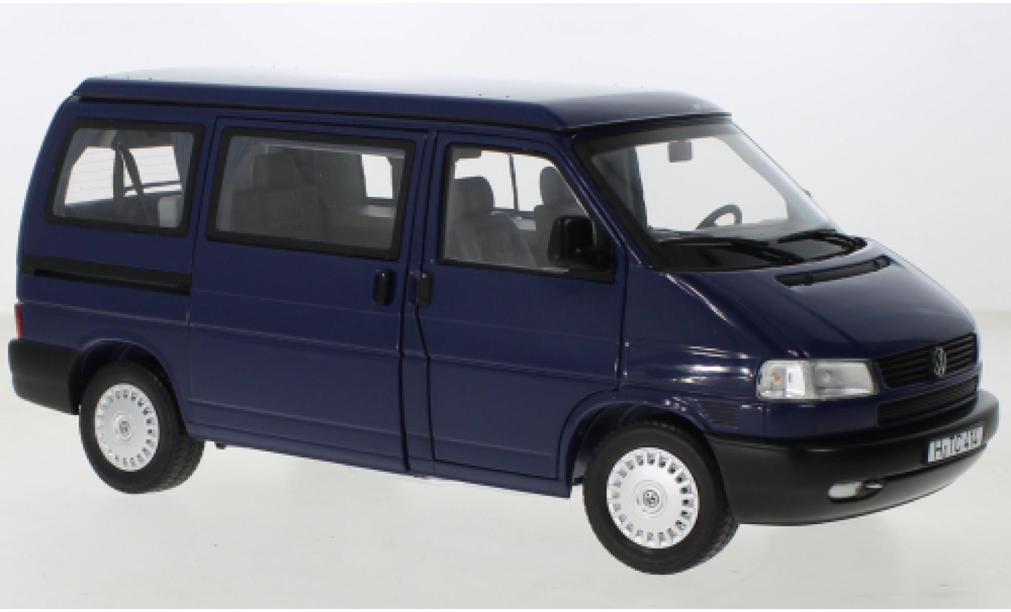 Volkswagen T4 1/18 Schuco b Westfalia Camper blauw modelauto