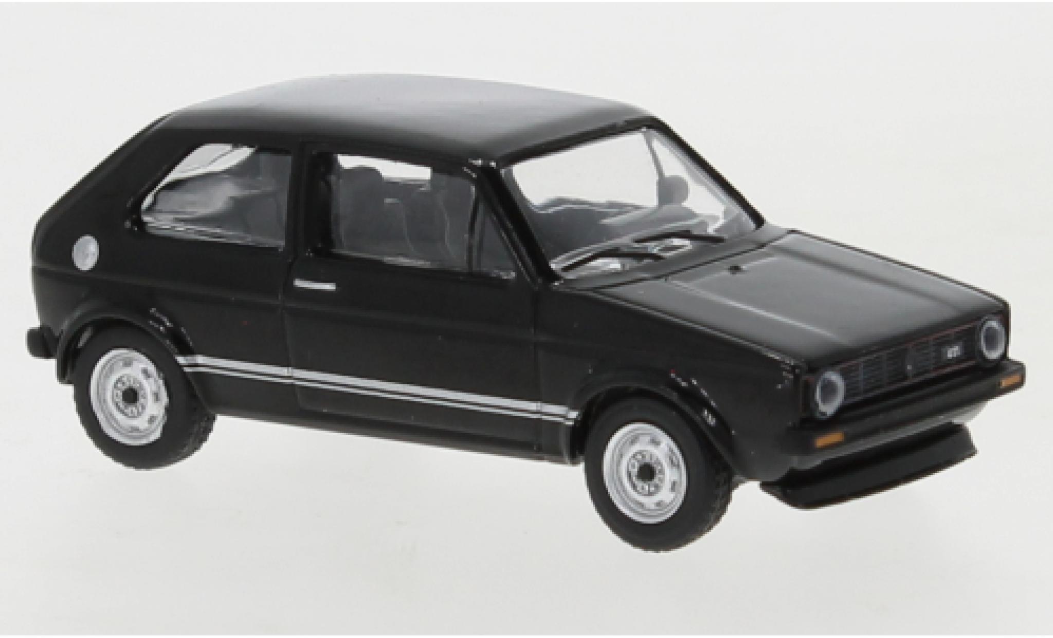 Volkswagen Golf 1/64 Schuco I GTI zwart 1976 1:64 modelauto