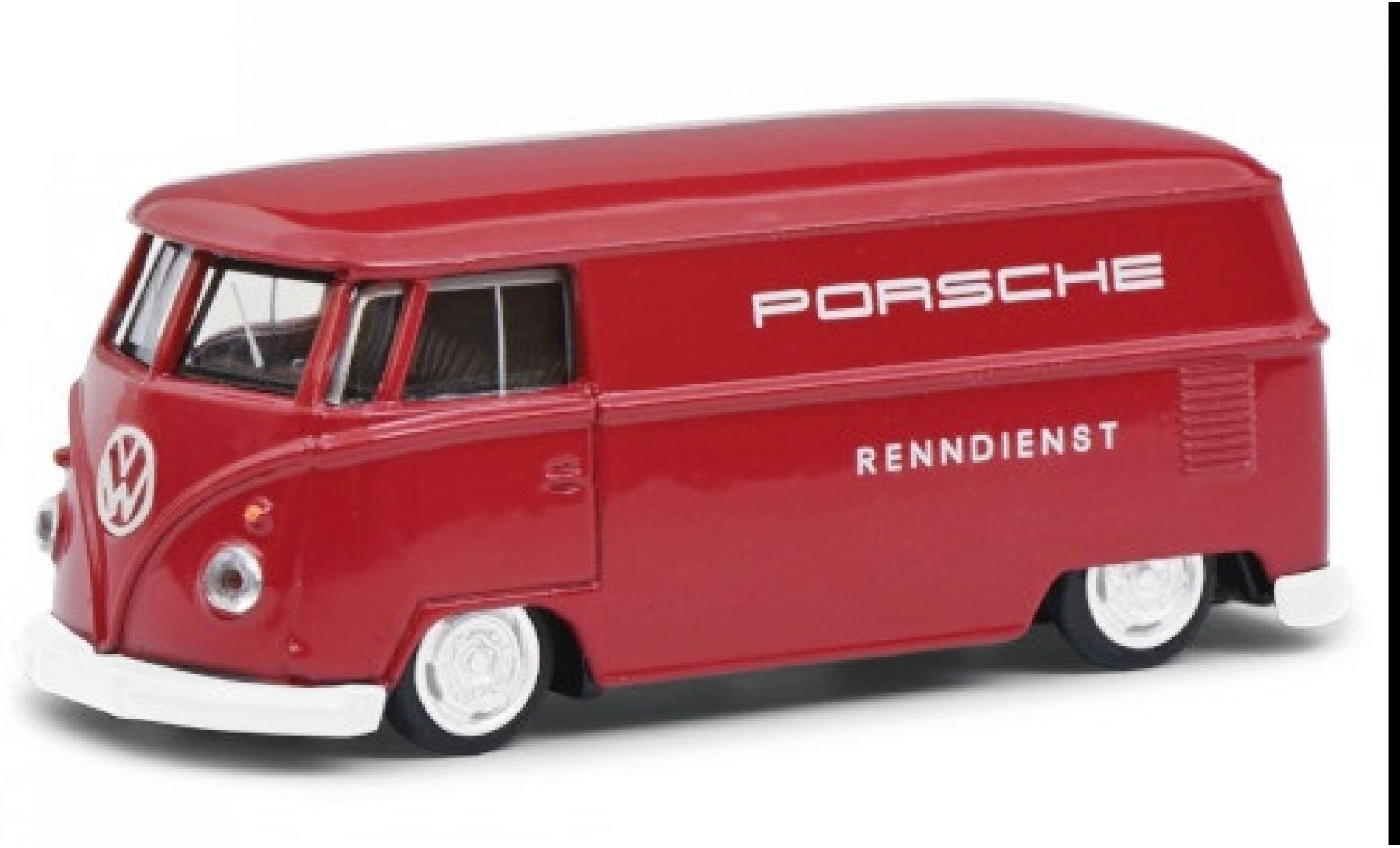 Volkswagen T1 1/64 Schuco Kasten Lowrider Porsche Renndienst modelauto