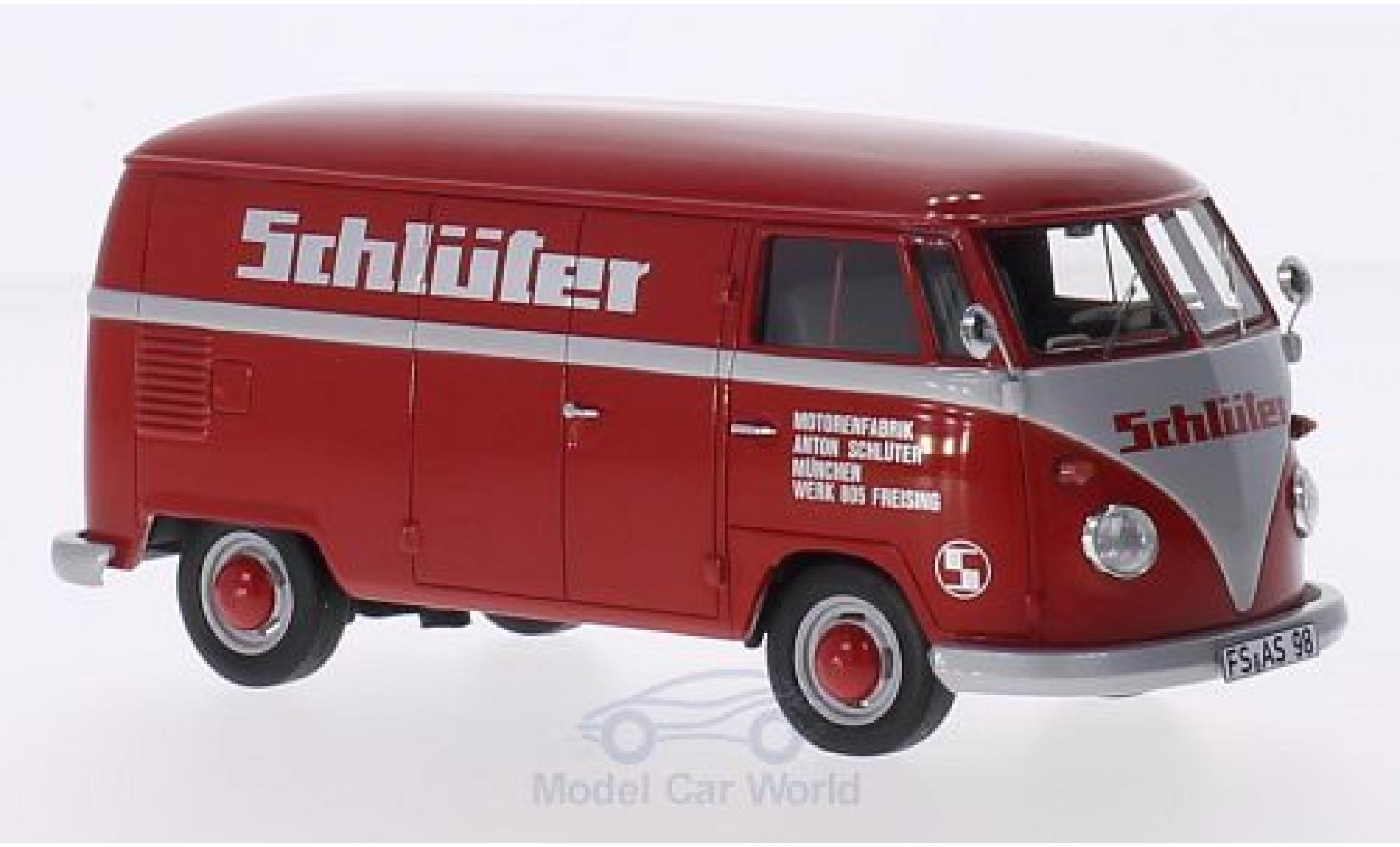 Volkswagen T1 A 1/32 Schuco Kasten Schl&uuml;ter modelauto