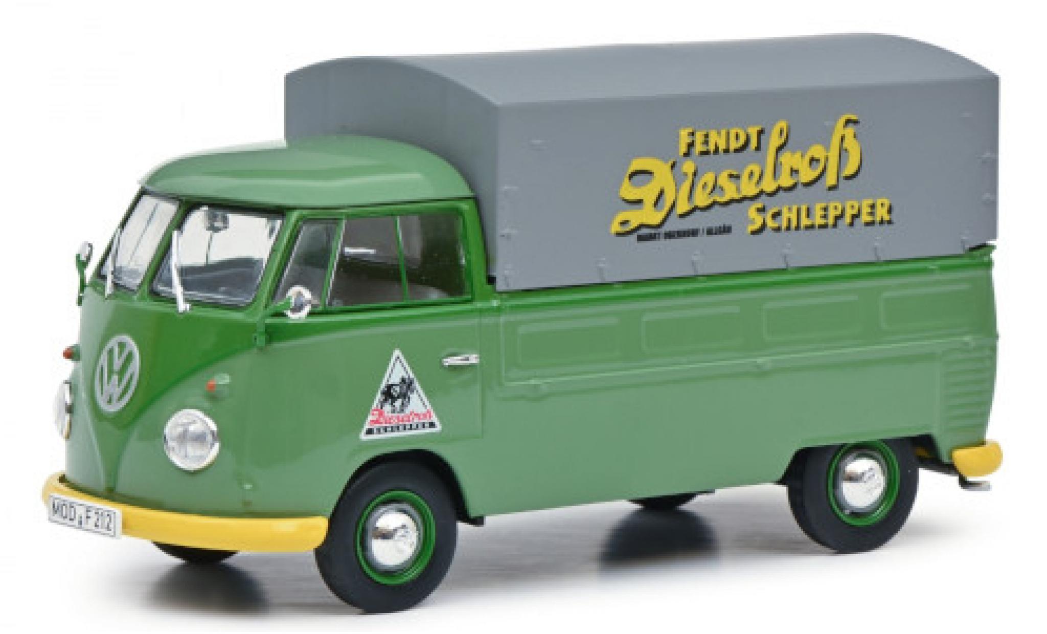 Volkswagen T1 1/32 Schuco b Pritsche Fendt Kundendienst modelauto