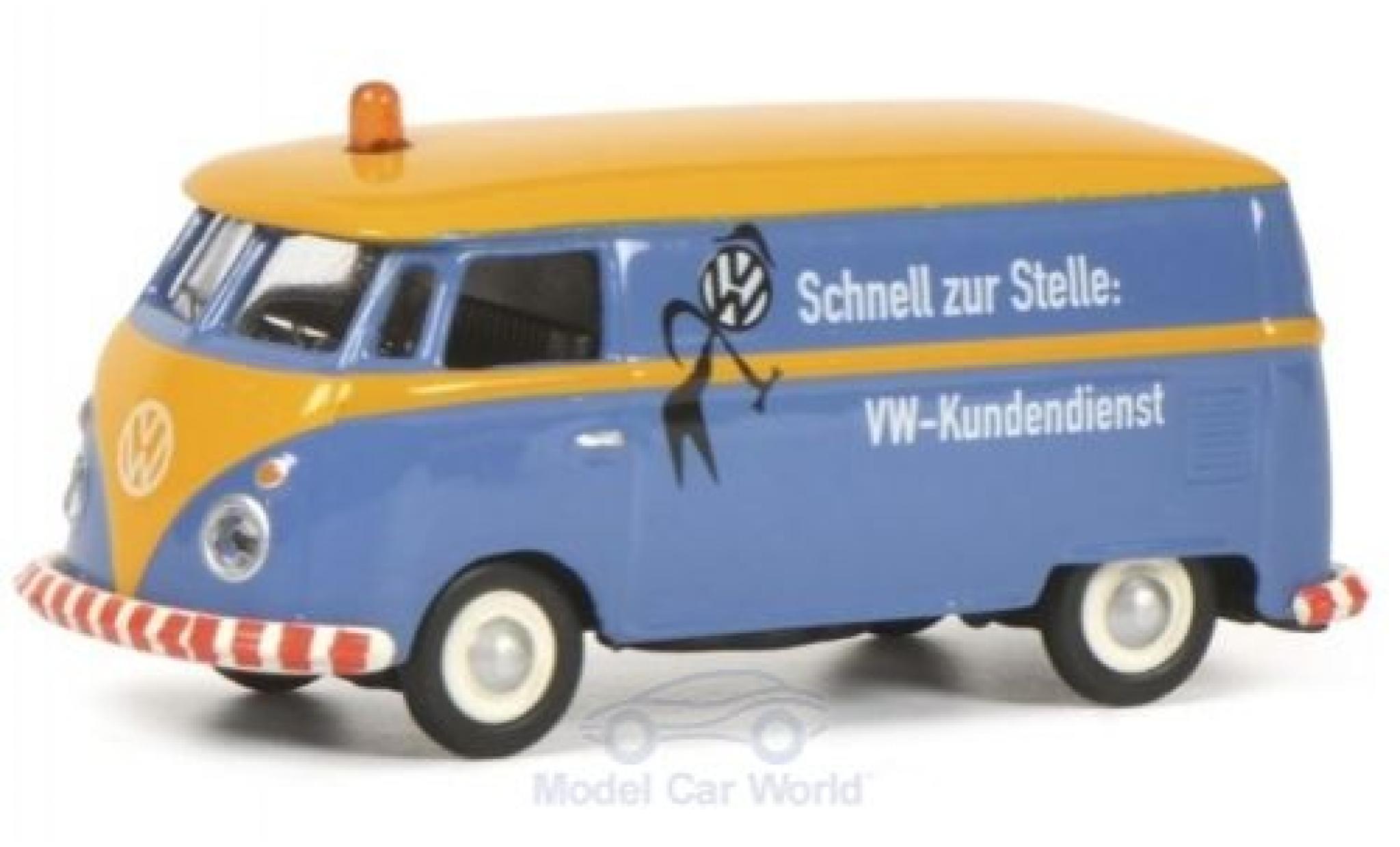 Volkswagen T1 1/87 Schuco c Kasten Kundendienst modelauto