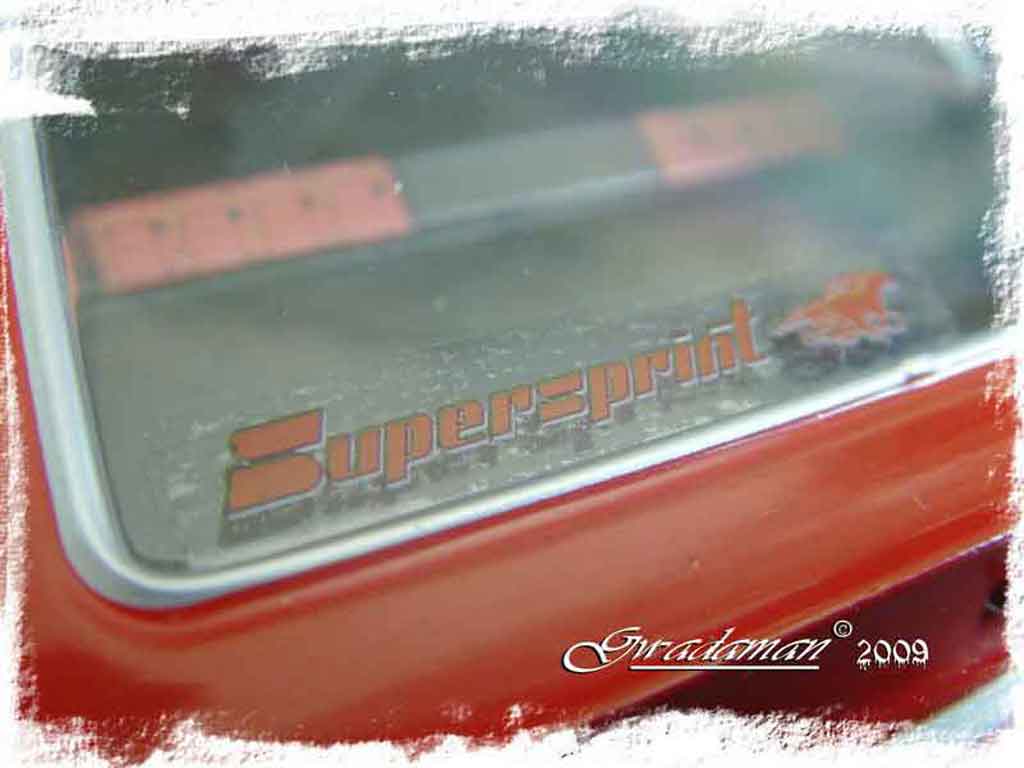 Volkswagen Scirocco GTI rood ligne supersprint 1/18 Revell