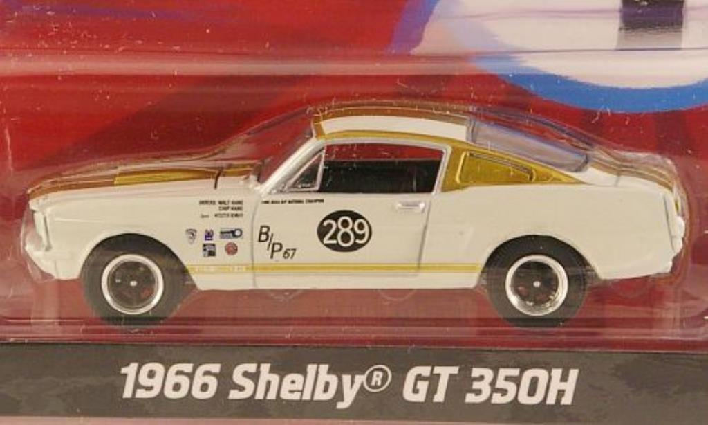 Shelby GT 350 1/64 Greenlight H No.289 W.Hane / C.Hane 1966 modelauto