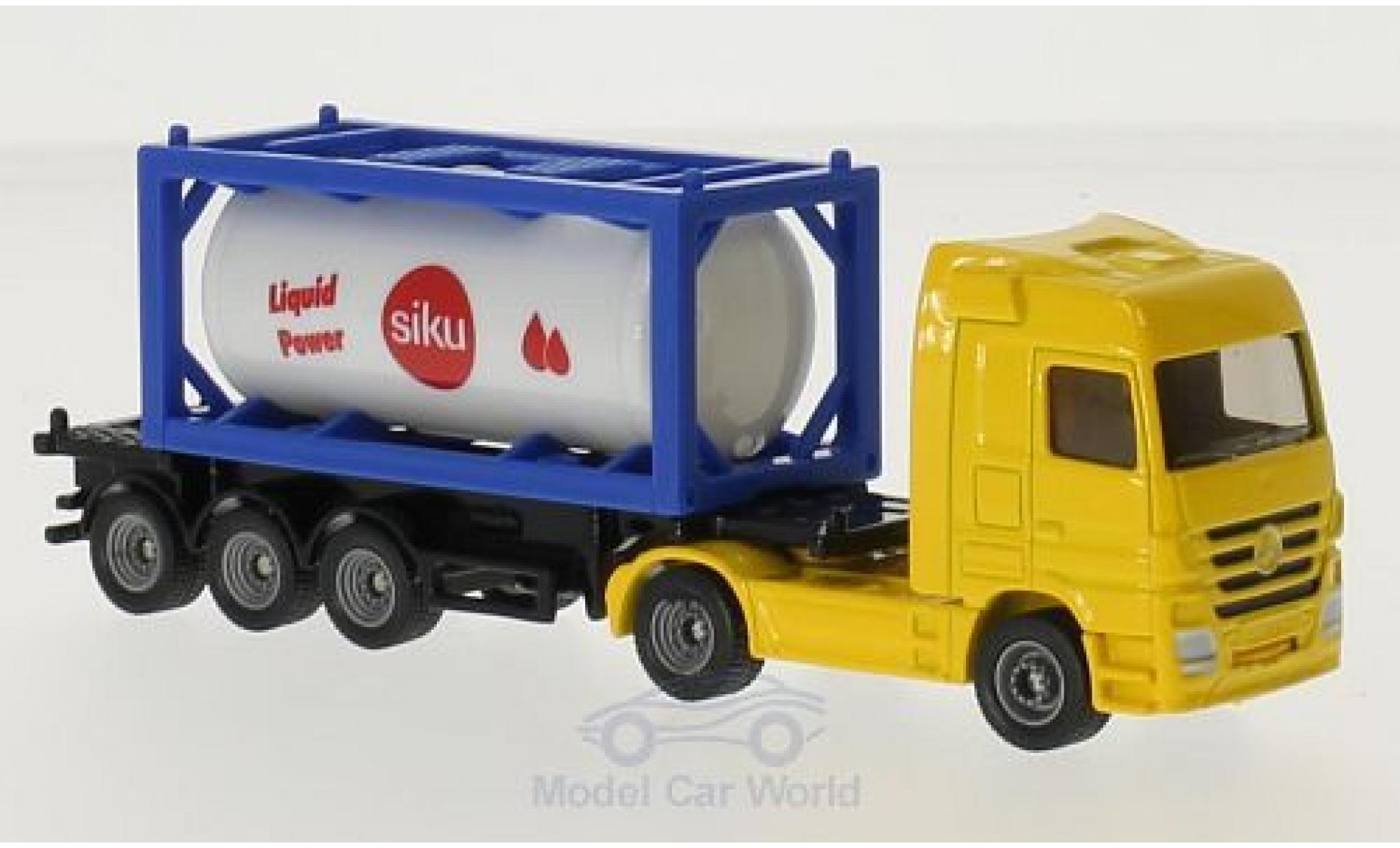 Mercedes Actros 1/87 Siku Tankcontainer-SZ modelauto