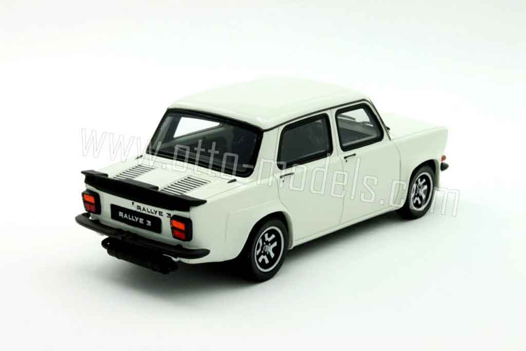 Simca 1000 1/18 Ottomobile rallye 3 wit modelauto