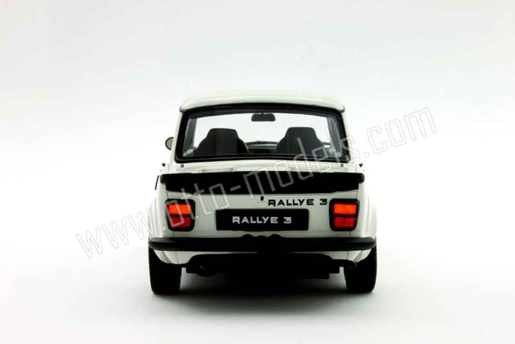 Simca 1000 Rallye 3 3 wit 1/18 Ottomobile