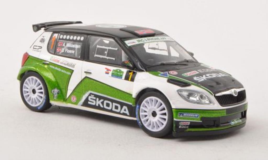 Skoda Fabia S2000 1/43 Abrex S2000 No.1 Rally Irland 2012 /O.Floene modelauto