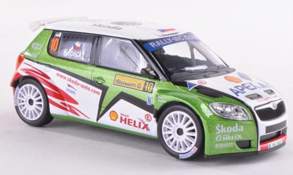 Skoda Fabia S2000 1/43 Abrex S2000 No.10 Barum Rally 2009 /Stary modelauto