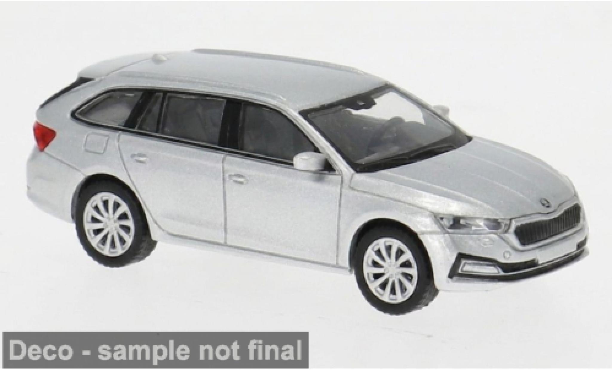 Skoda Octavia 1/87 PCX87 IV Combi grijs 2019 1:87 modelauto
