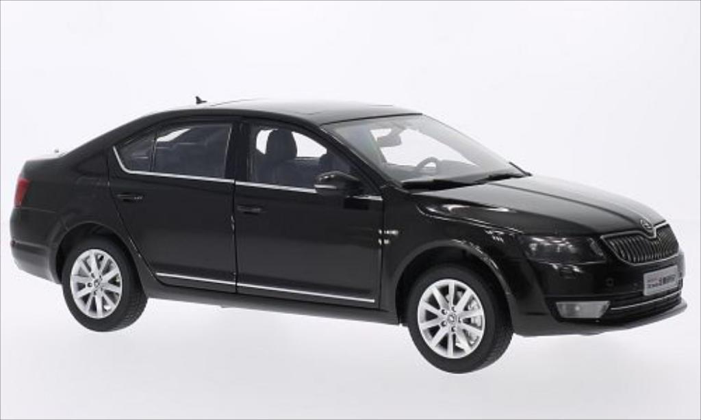 Skoda Octavia 1/18 Paudi metallic bruin 2014 modelauto