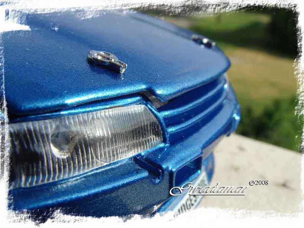 Nissan Skyline R32 drag run 1/18 Autoart