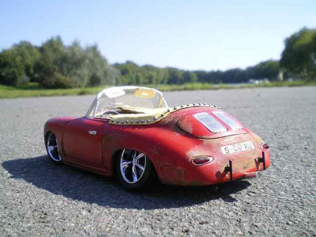 Porsche 356 Base old school 1/18 Burago