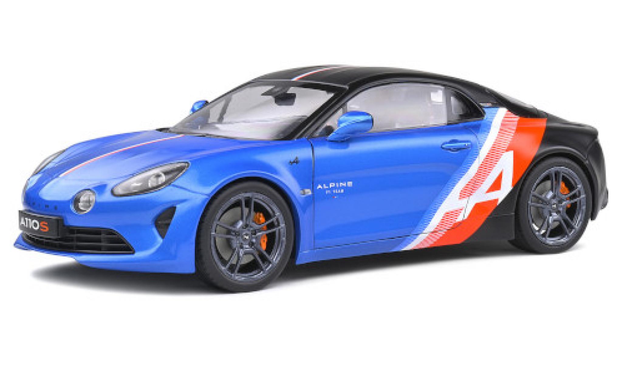 Alpine A110 1/18 Solido S Trackside Edition 2021 modelauto