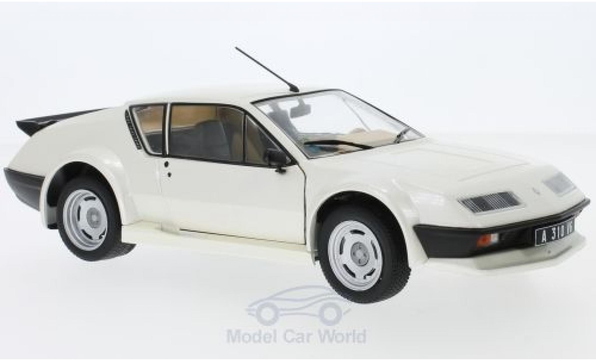 Alpine A310 Pack GT 1/18 Solido Renault Pack GT metallic wit 1983 modelauto