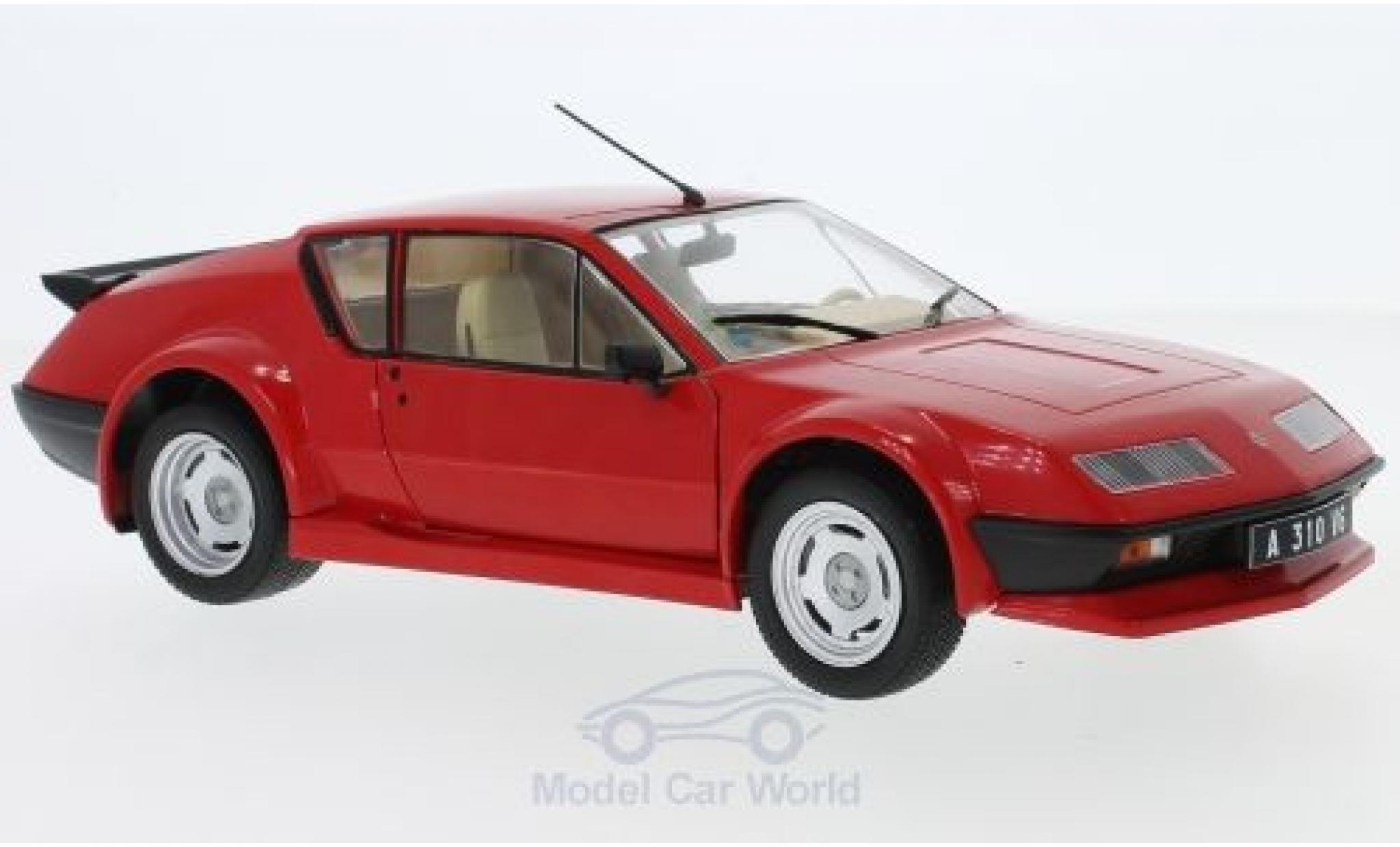 Alpine A310 Pack GT 1/18 Solido Renault Pack GT rood 1983 modelauto