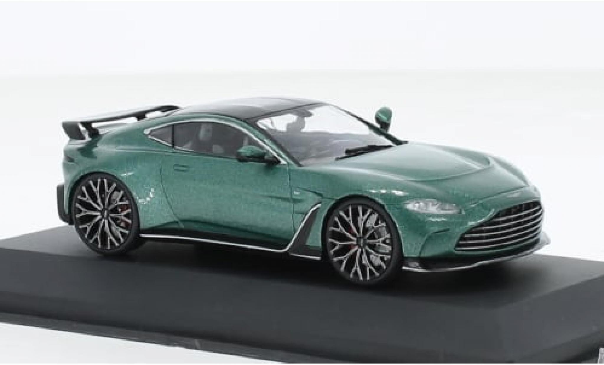 Aston Martin Vantage 1/43 Solido V12 metallic groen 1:43 modelauto