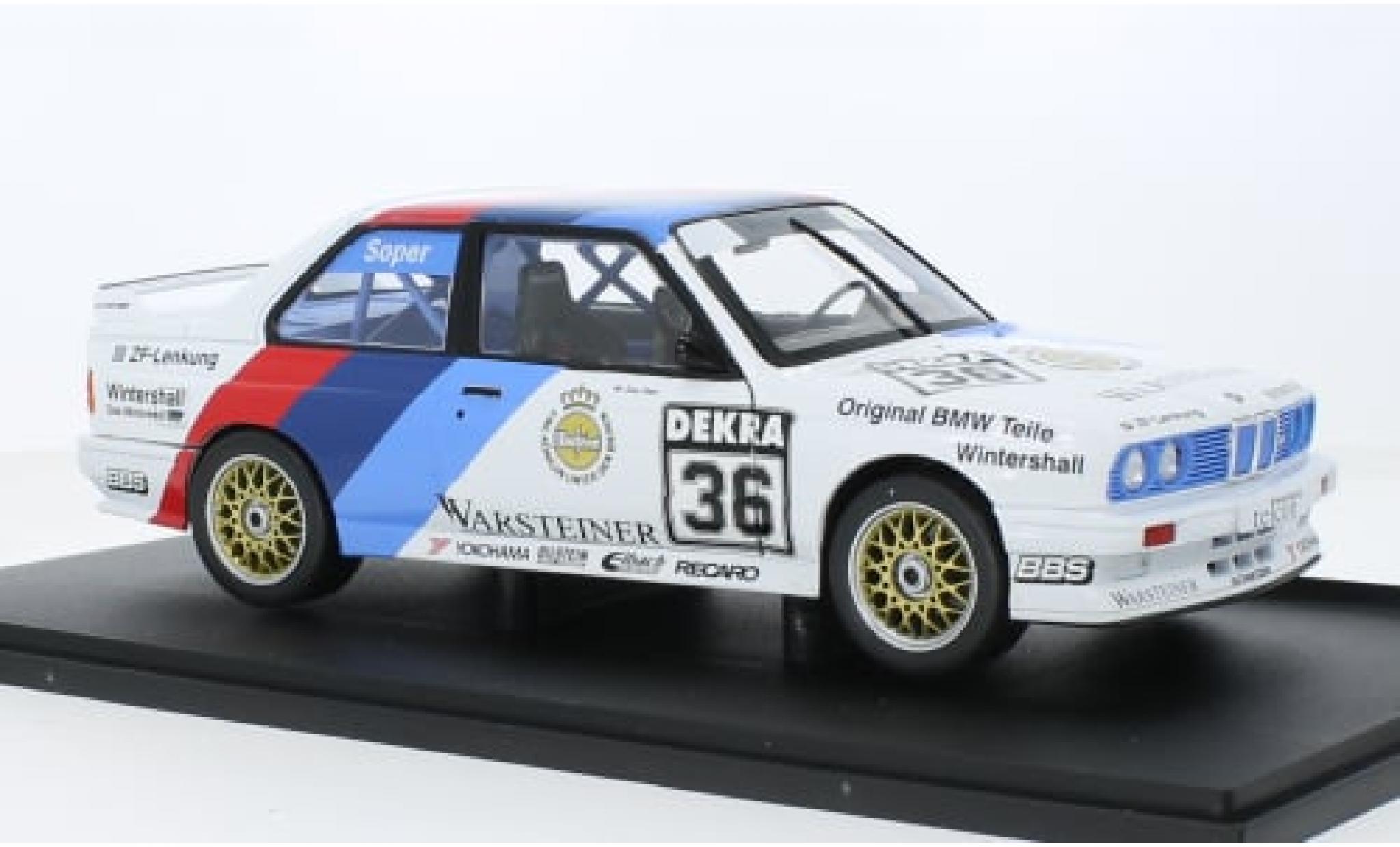 Bmw M3 1/18 Solido (E30) No.36 DTM 1989 1:18 modelauto