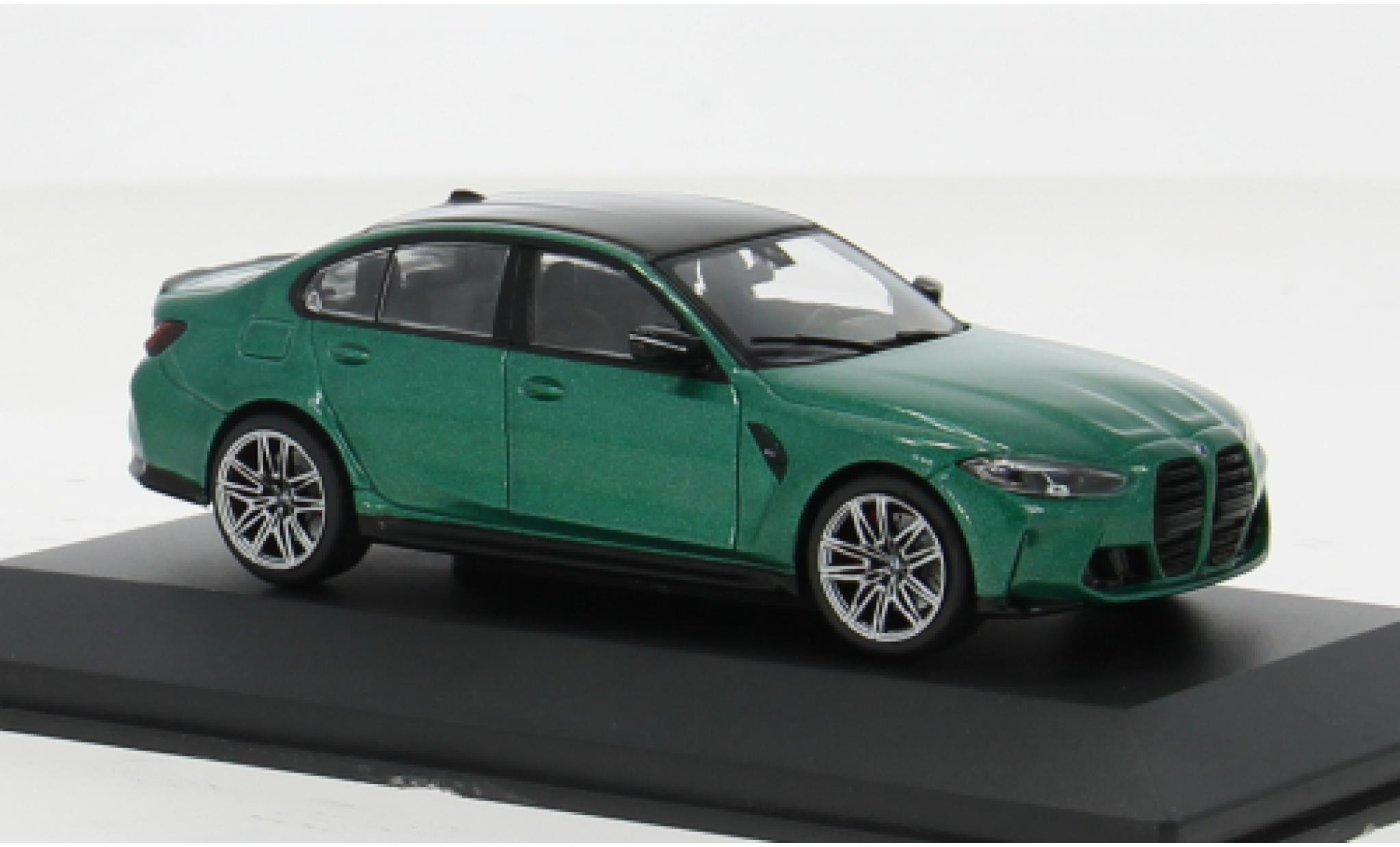 Bmw M3 1/43 Solido (G80) groen 2023 1:43 modelauto
