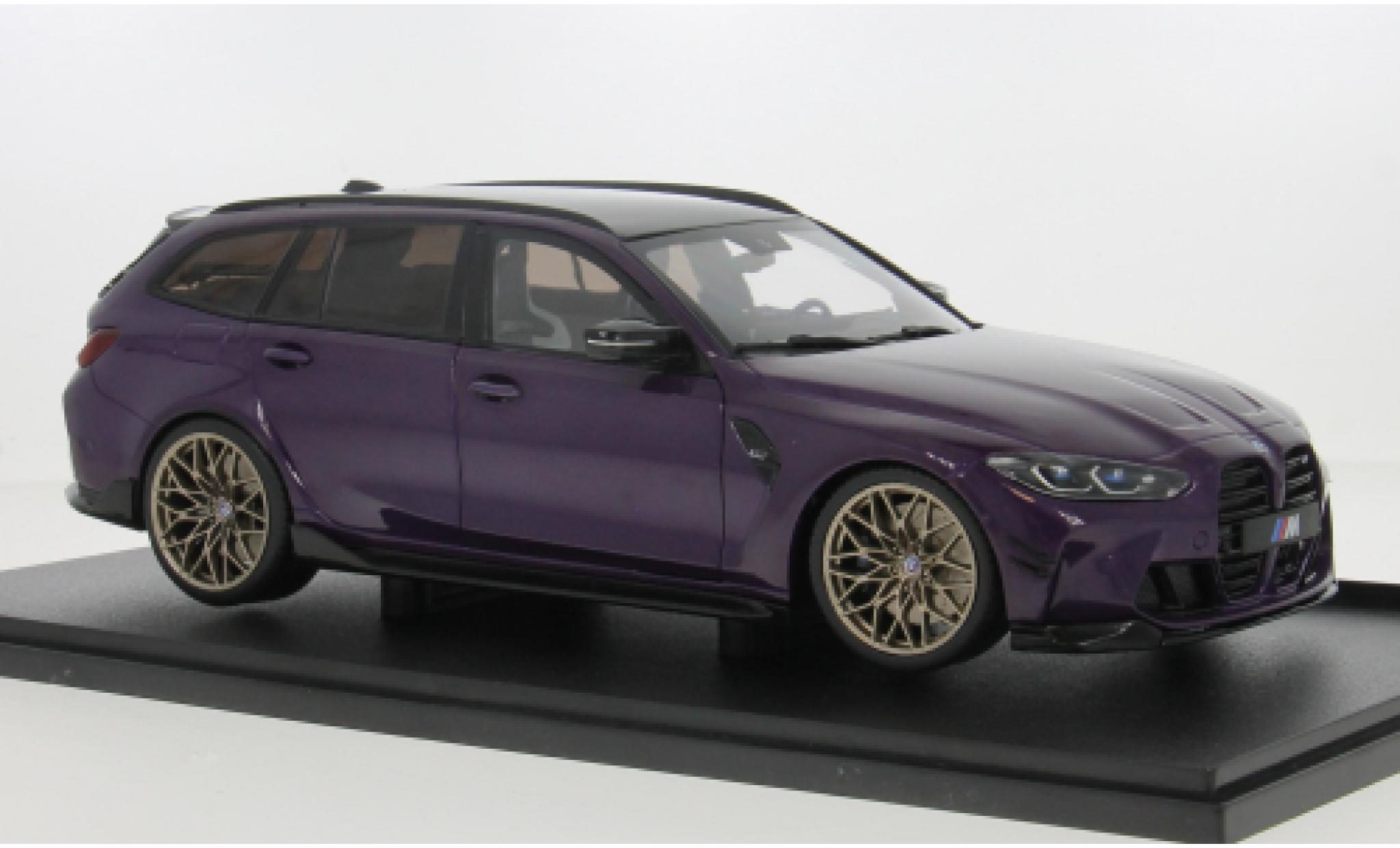 Bmw M3 1/18 Solido (G81) paars 1:18 modelauto