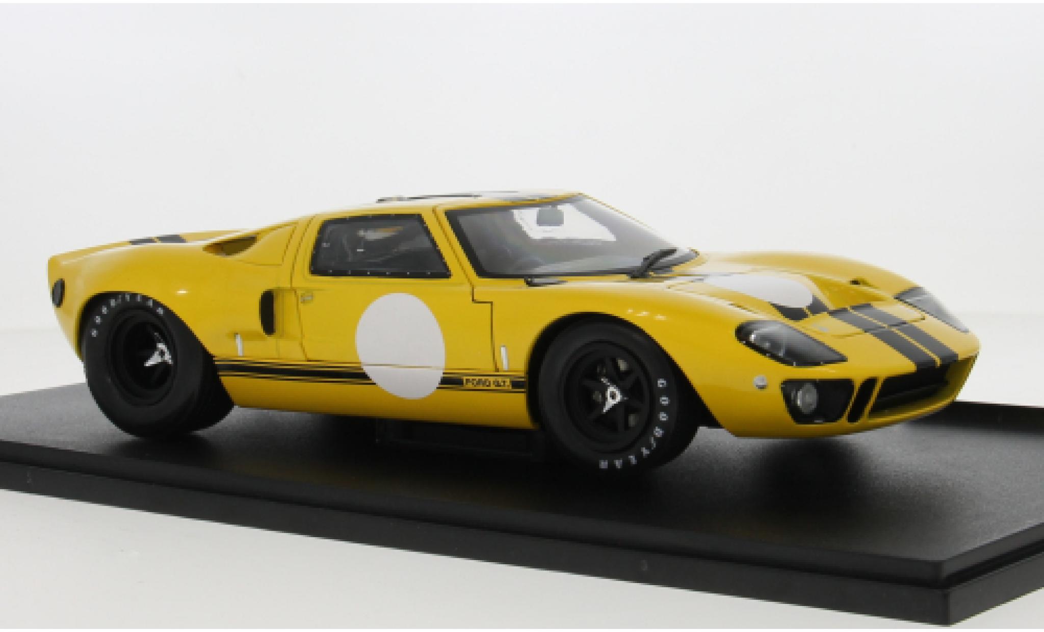 Ford GT40 1/18 Solido Mk I geel/zwart 1968 1:18 modelauto