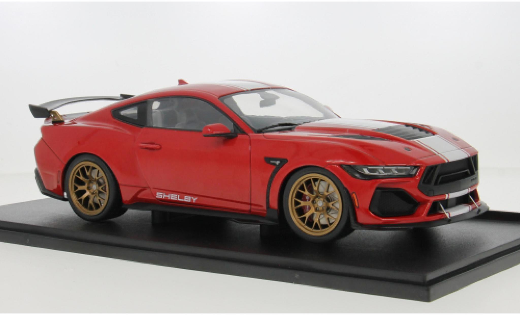 Shelby Mustang 1/18 Solido Ford Super Snake rood 1:18 modelauto