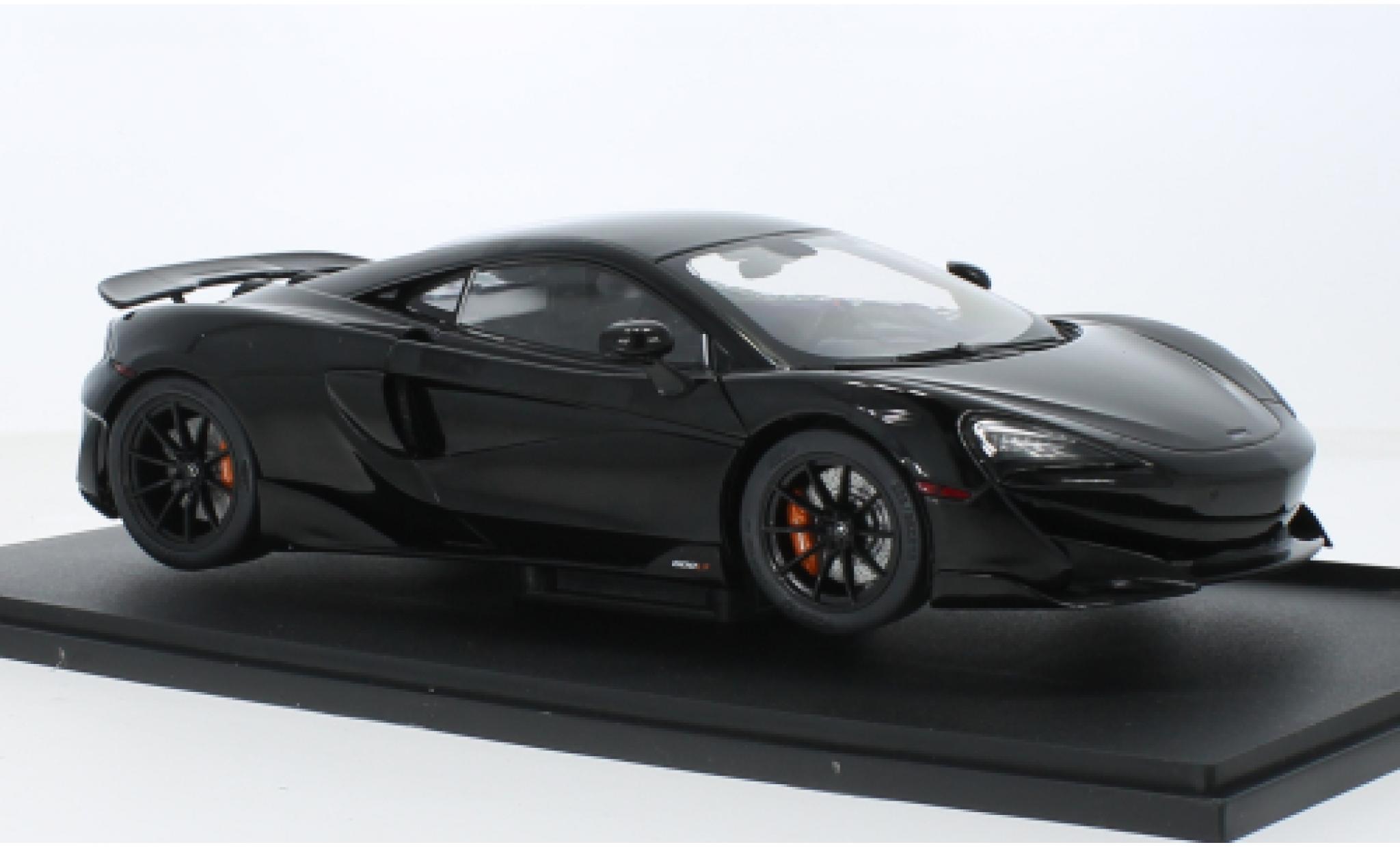 McLaren 600 1/18 Solido LT zwart 2018 1:18 modelauto