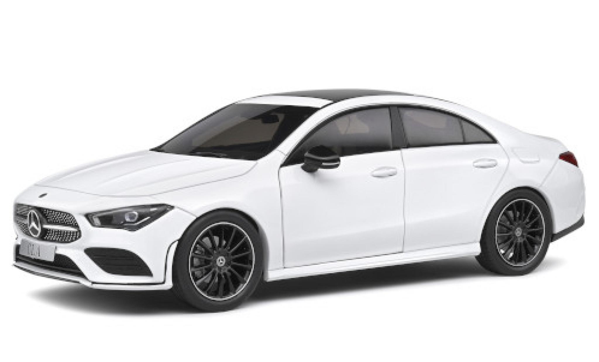 Mercedes CLA 1/18 Solido Coupe AMG Line (C118) wit 2019 modelauto