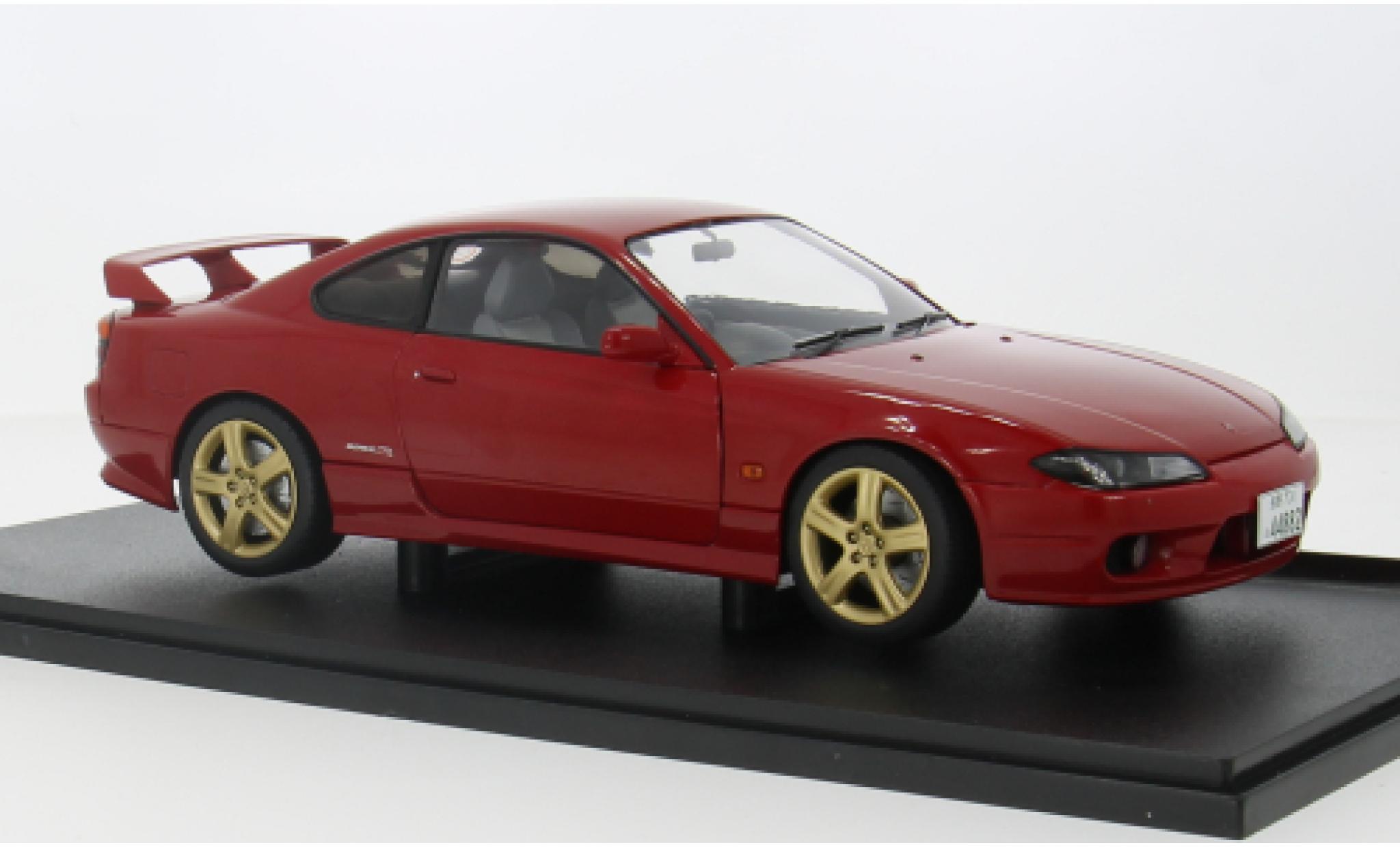 Nissan Silvia 1/18 Solido S15 Spec-R Aero rood 1:18 modelauto