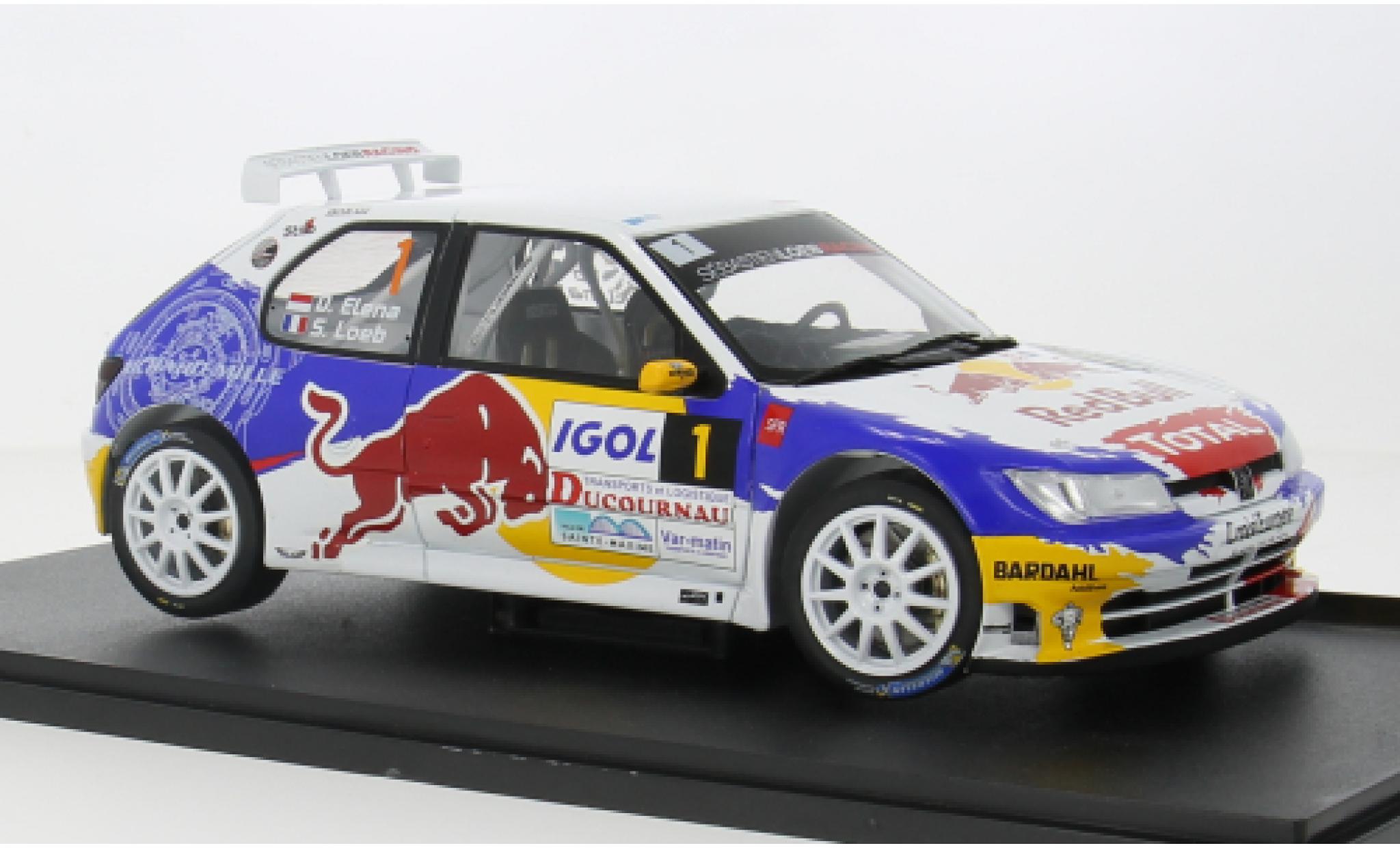 Peugeot 306 1/18 Solido Maxi #1 1:18 modelauto