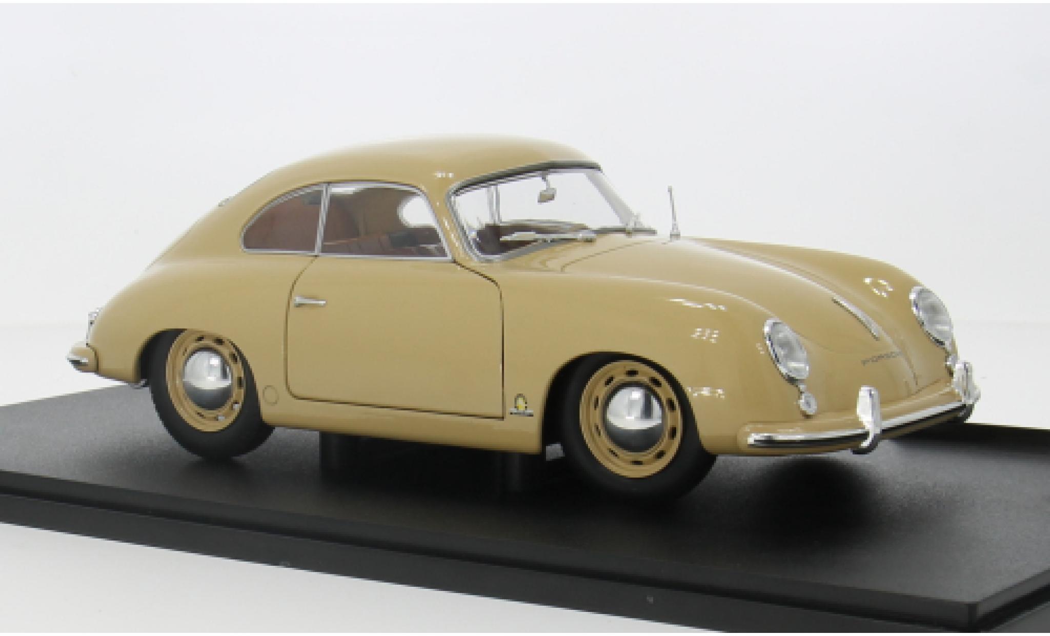 Porsche 356 1/18 Solido Pre-A bruin 1:18 modelauto