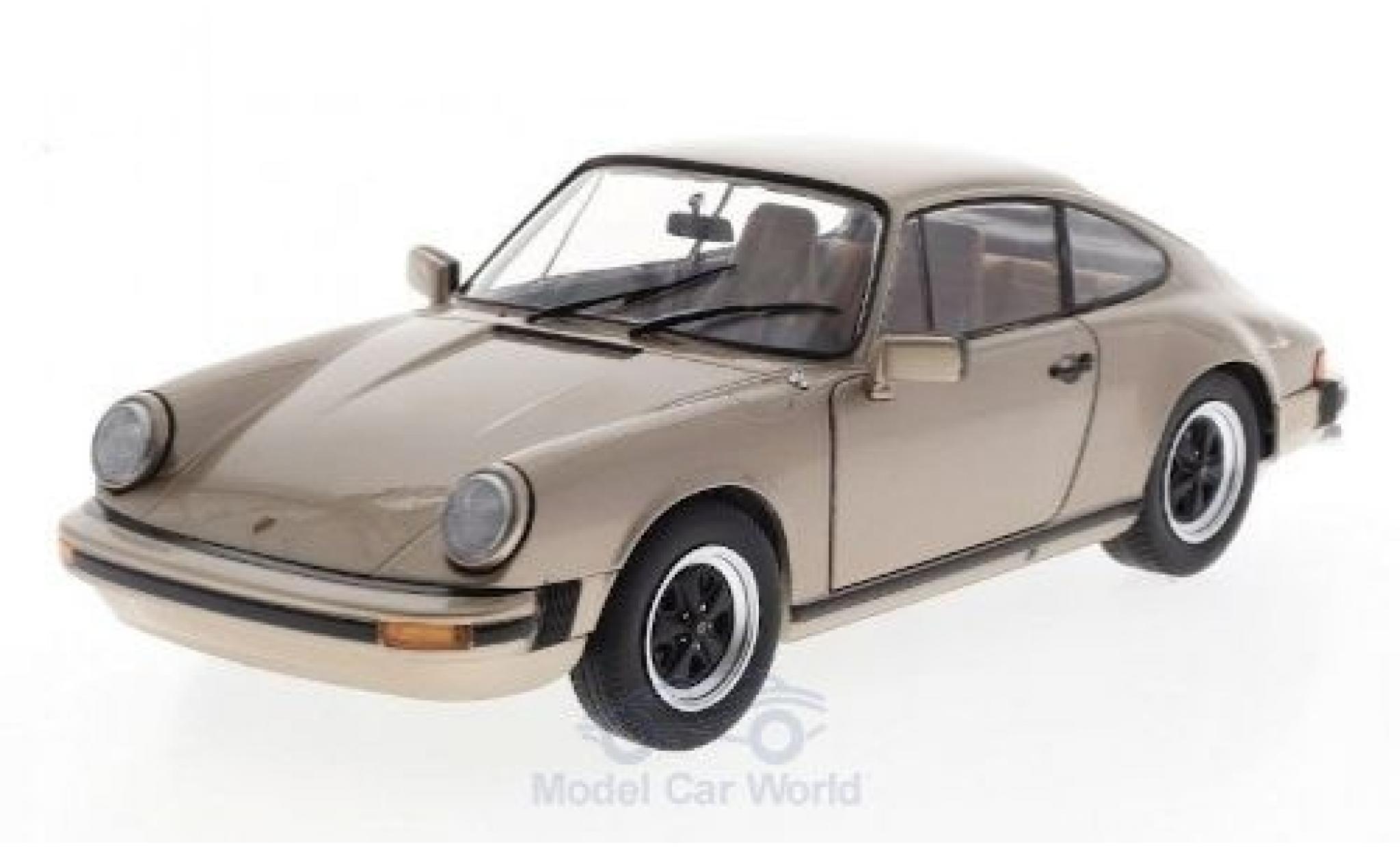 Porsche 930 1/18 Solido 911 () 3.2 Carrera metallic beige 1977 modelauto