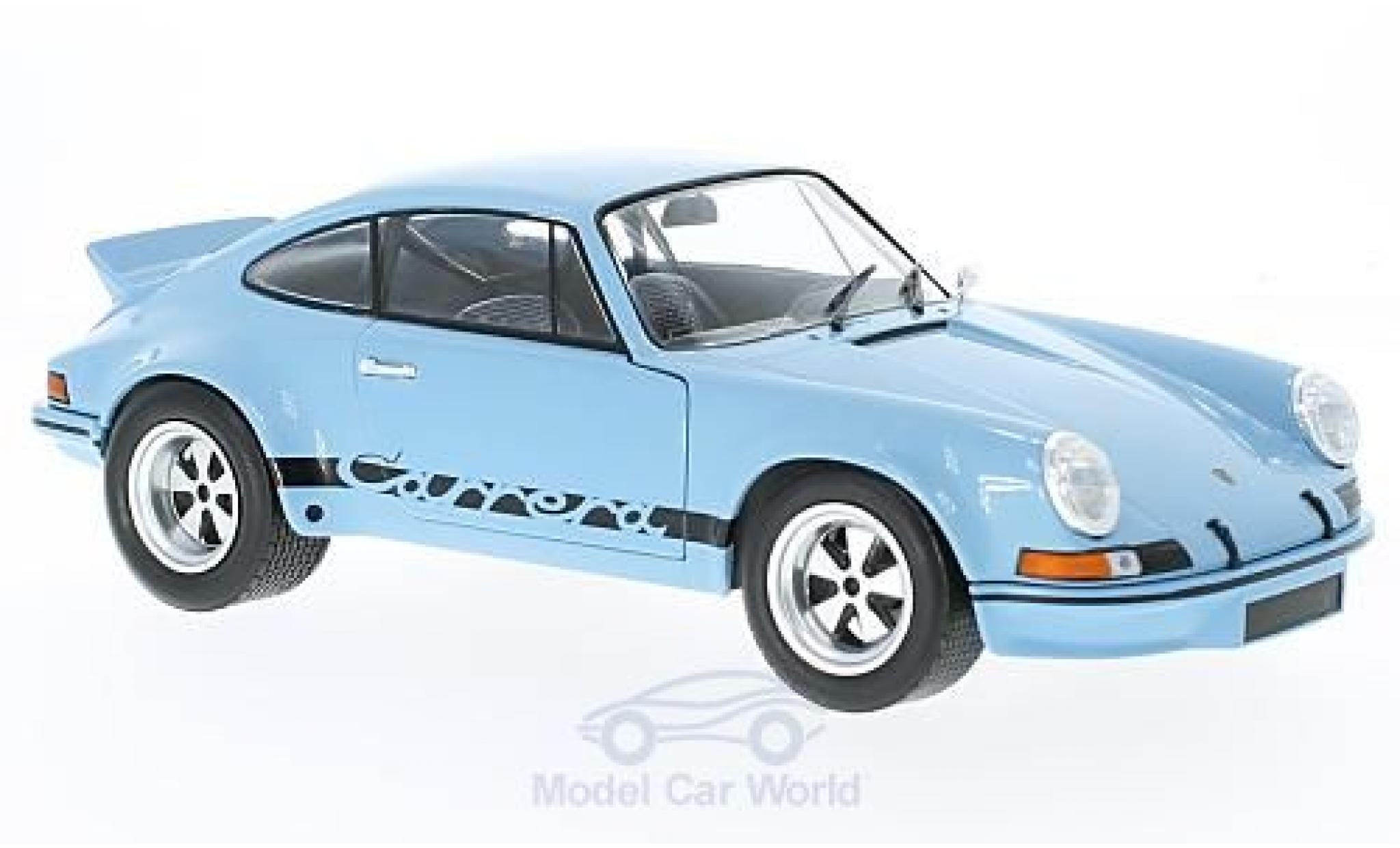 Porsche 930 RSR 1/18 Solido 911 RSR 2.8 blauw 1974 modelauto