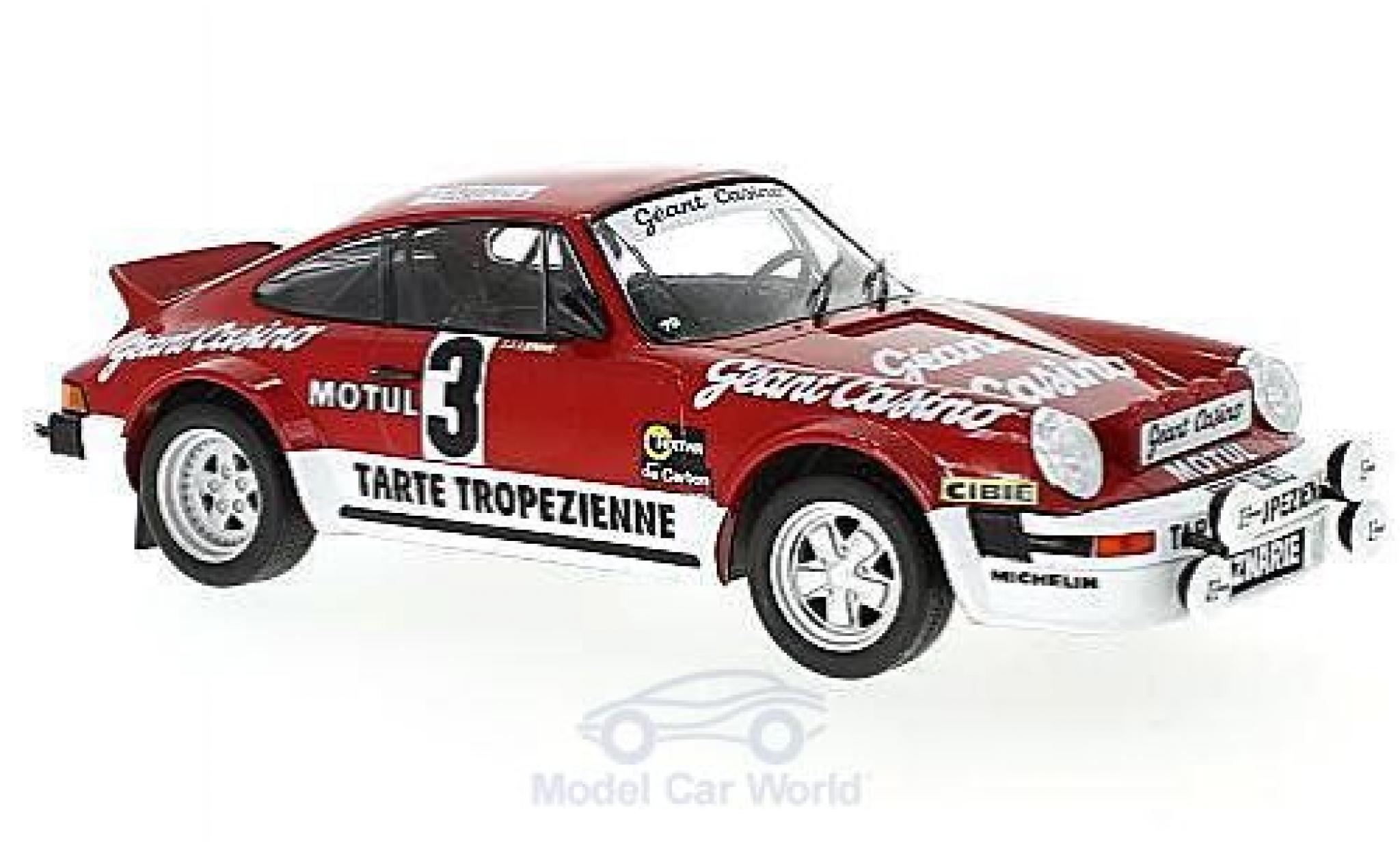 Porsche 930 SC 1/18 Solido 911 SC Gr.4 No.3 Rallye D Armor 1979 B.Beguin/J.Lenne modelauto